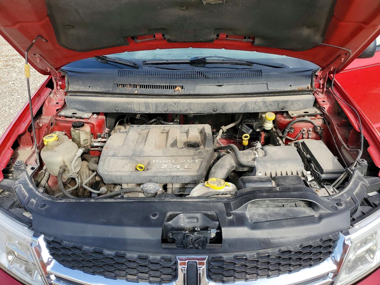 2014 Dodge Journey Se Red vin: 3C4PDCAB0ET181227