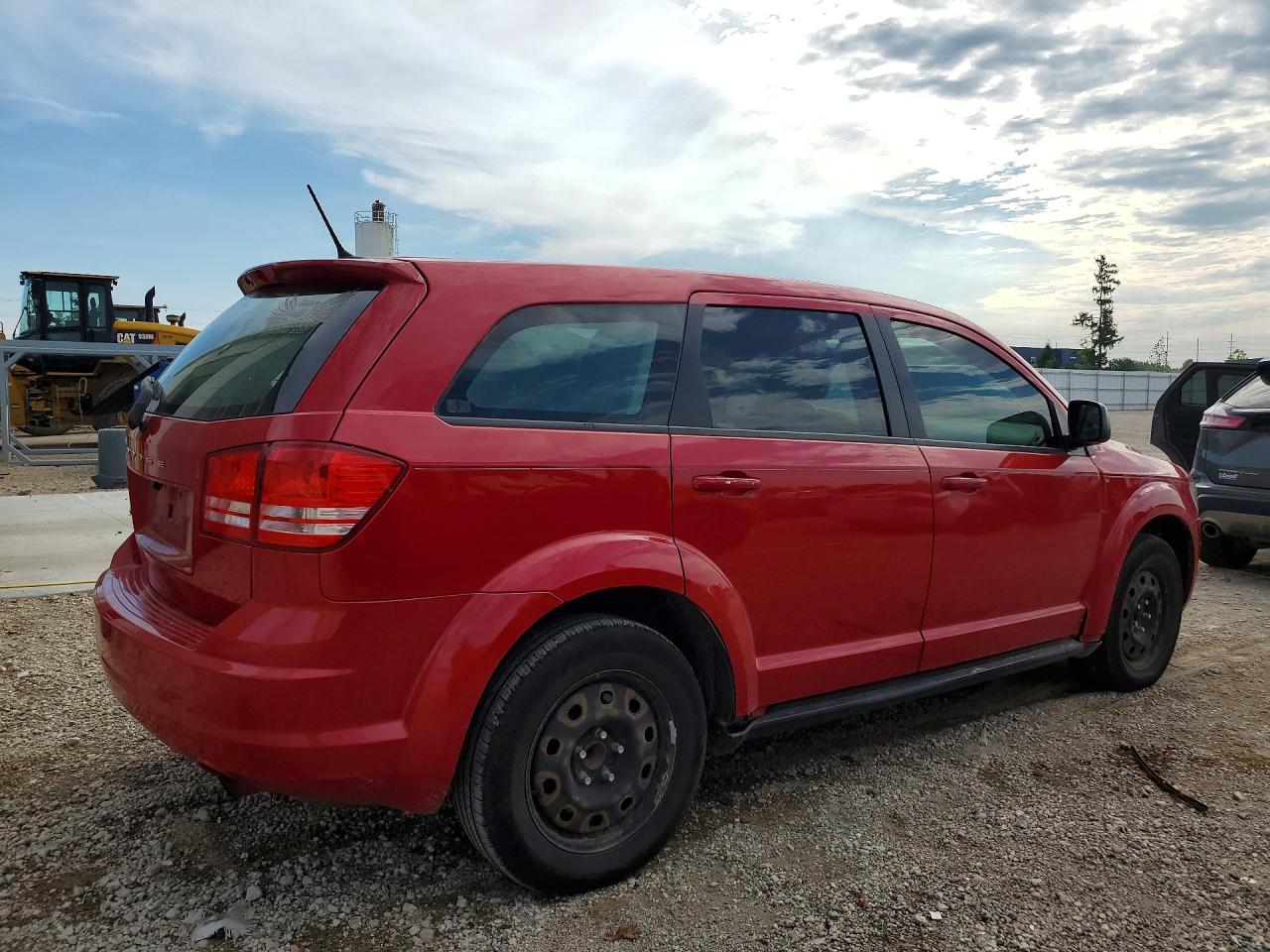 2014 Dodge Journey Se Red vin: 3C4PDCAB0ET181227