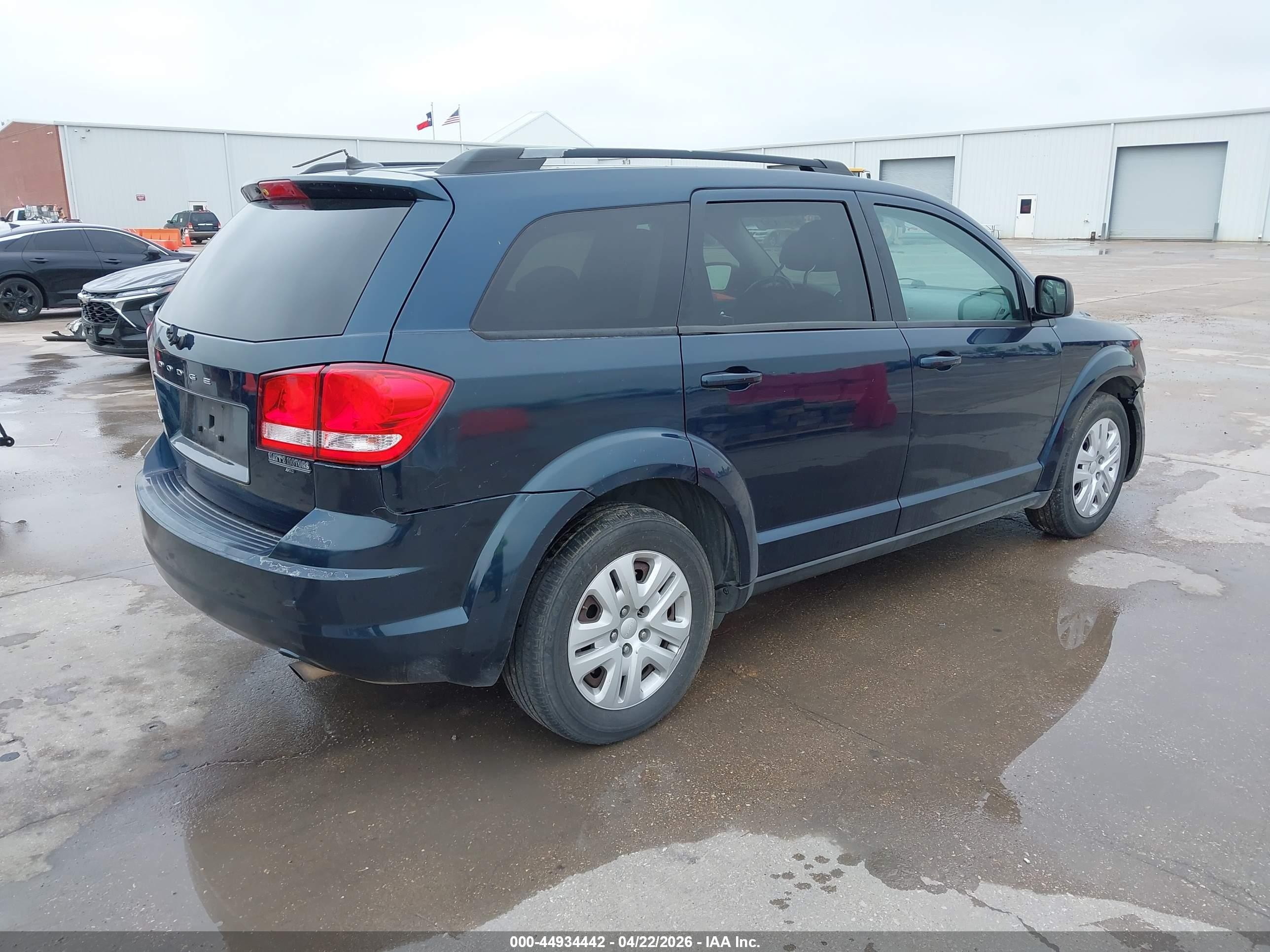 2014 Dodge Journey Se Blue vin: 3C4PDCAB0ET183267