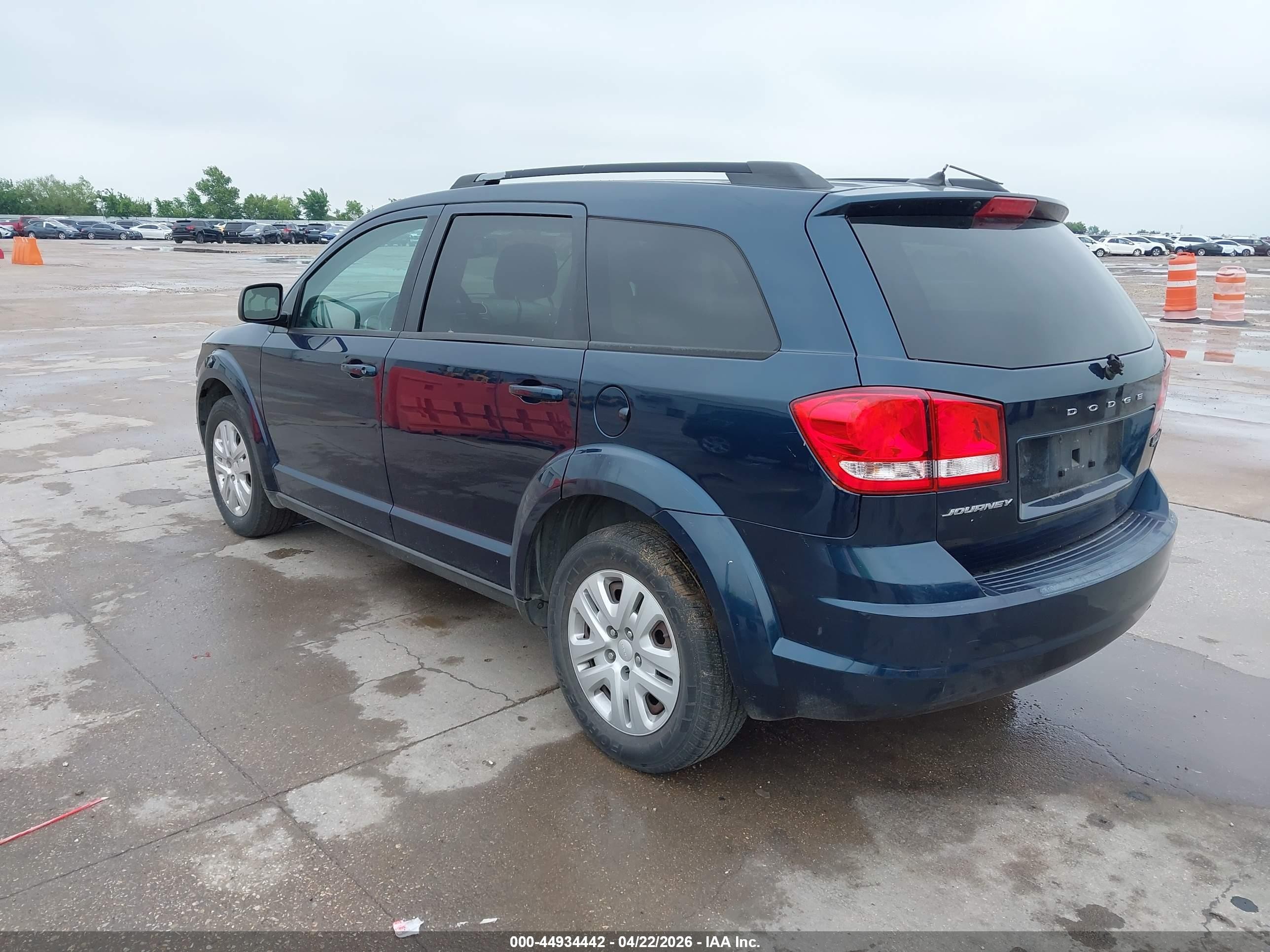 2014 Dodge Journey Se Blue vin: 3C4PDCAB0ET183267