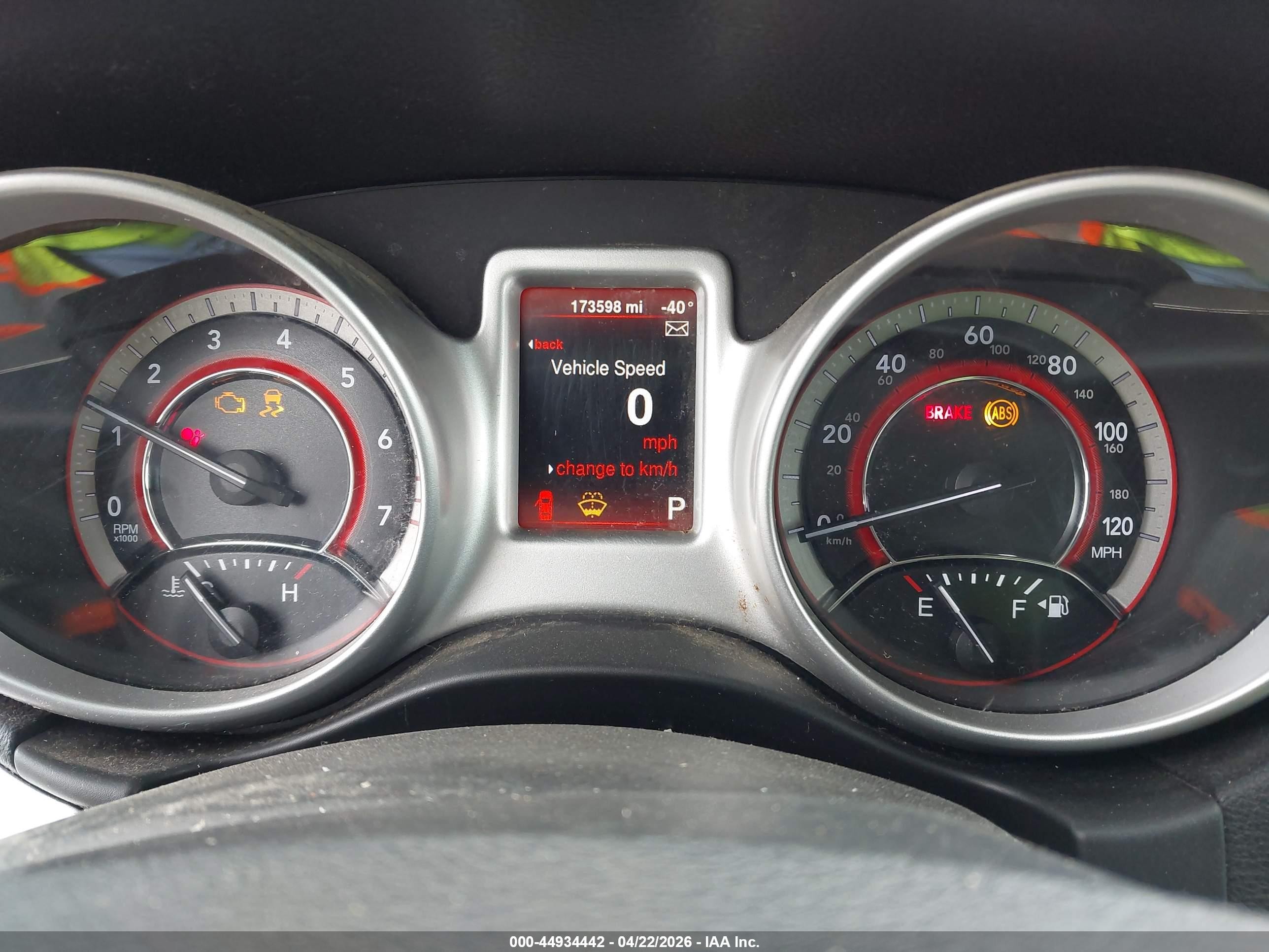 2014 Dodge Journey Se Blue vin: 3C4PDCAB0ET183267
