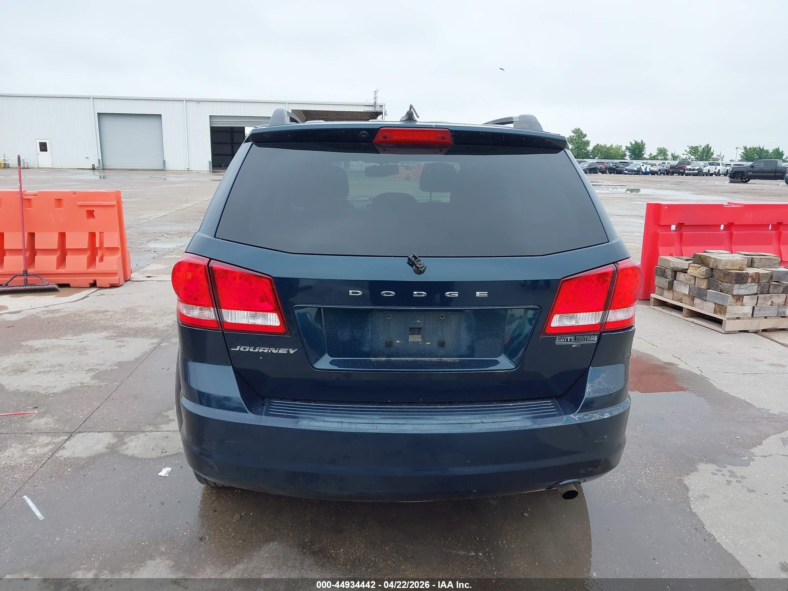 2014 Dodge Journey Se Blue vin: 3C4PDCAB0ET183267
