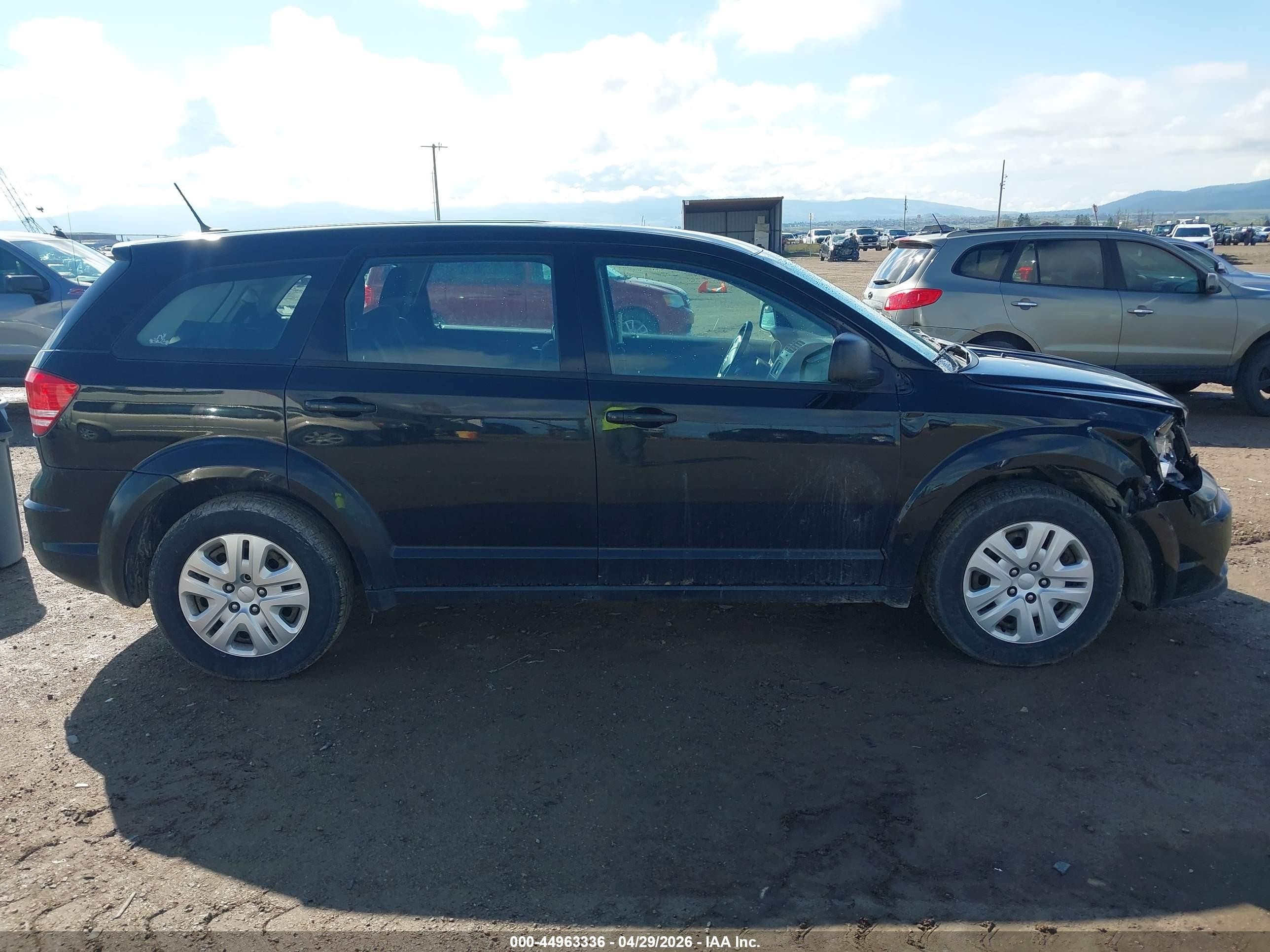 2014 Dodge Journey American Value Pkg Черный vin: 3C4PDCAB0ET258582