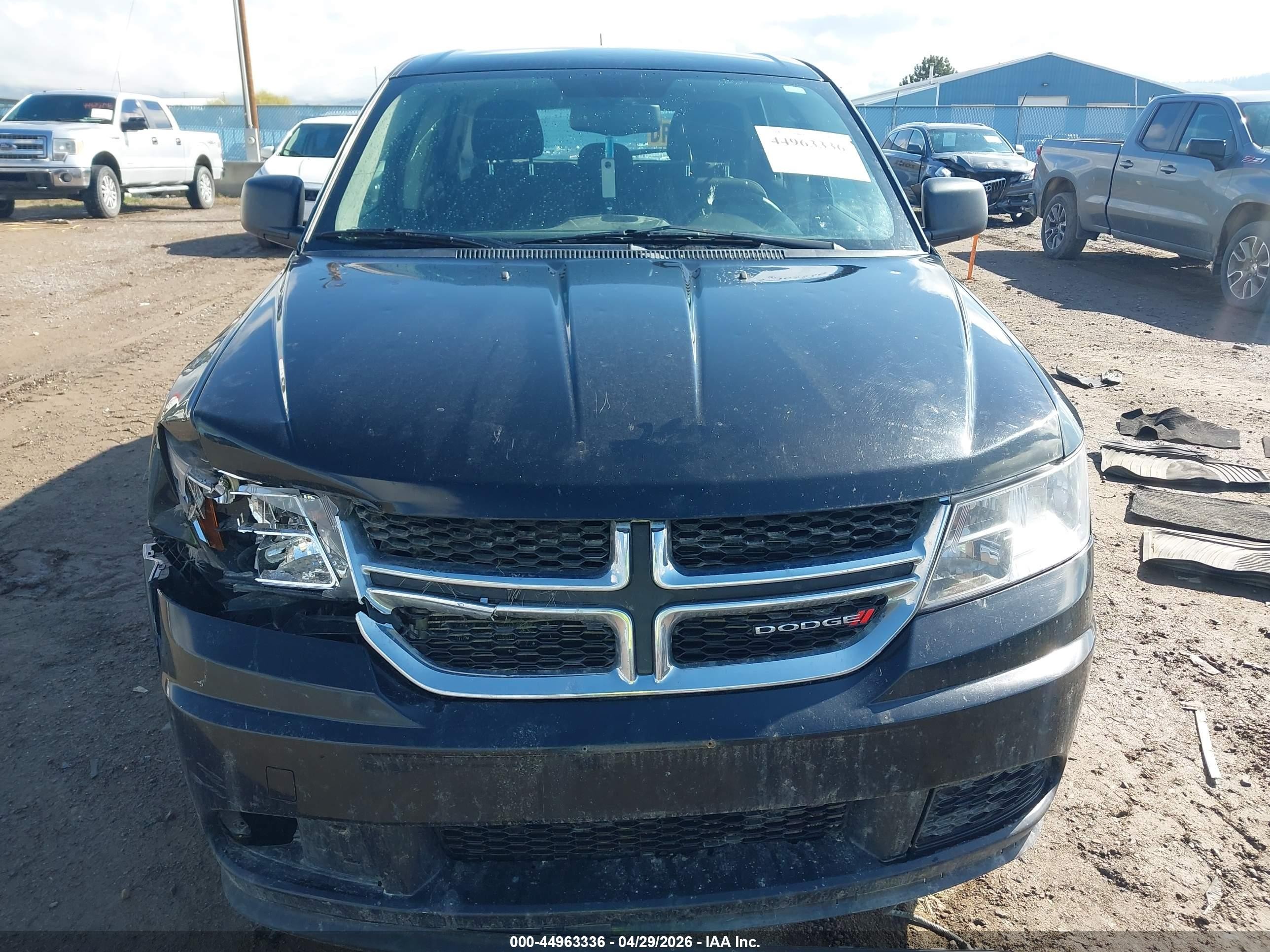 2014 Dodge Journey American Value Pkg Черный vin: 3C4PDCAB0ET258582