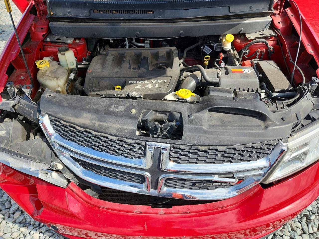 2015 Dodge Journey Se Red vin: 3C4PDCAB0FT539010