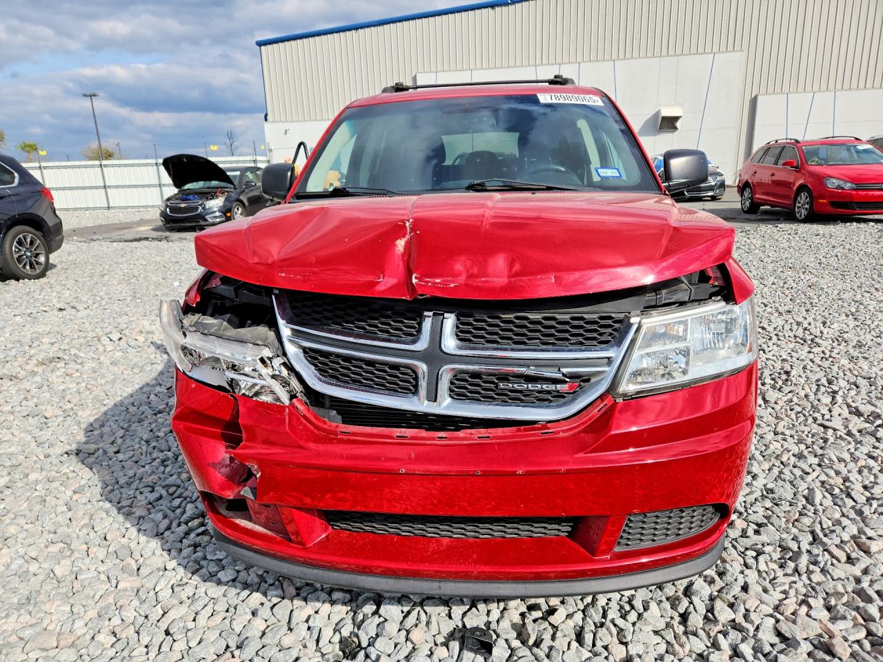2015 Dodge Journey Se Red vin: 3C4PDCAB0FT539010
