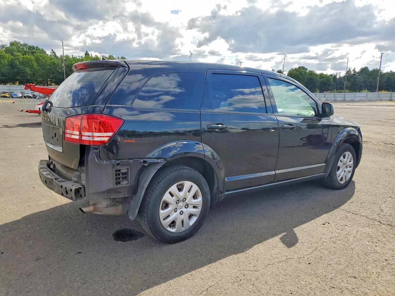 2015 Dodge Journey Se Black vin: 3C4PDCAB0FT587204