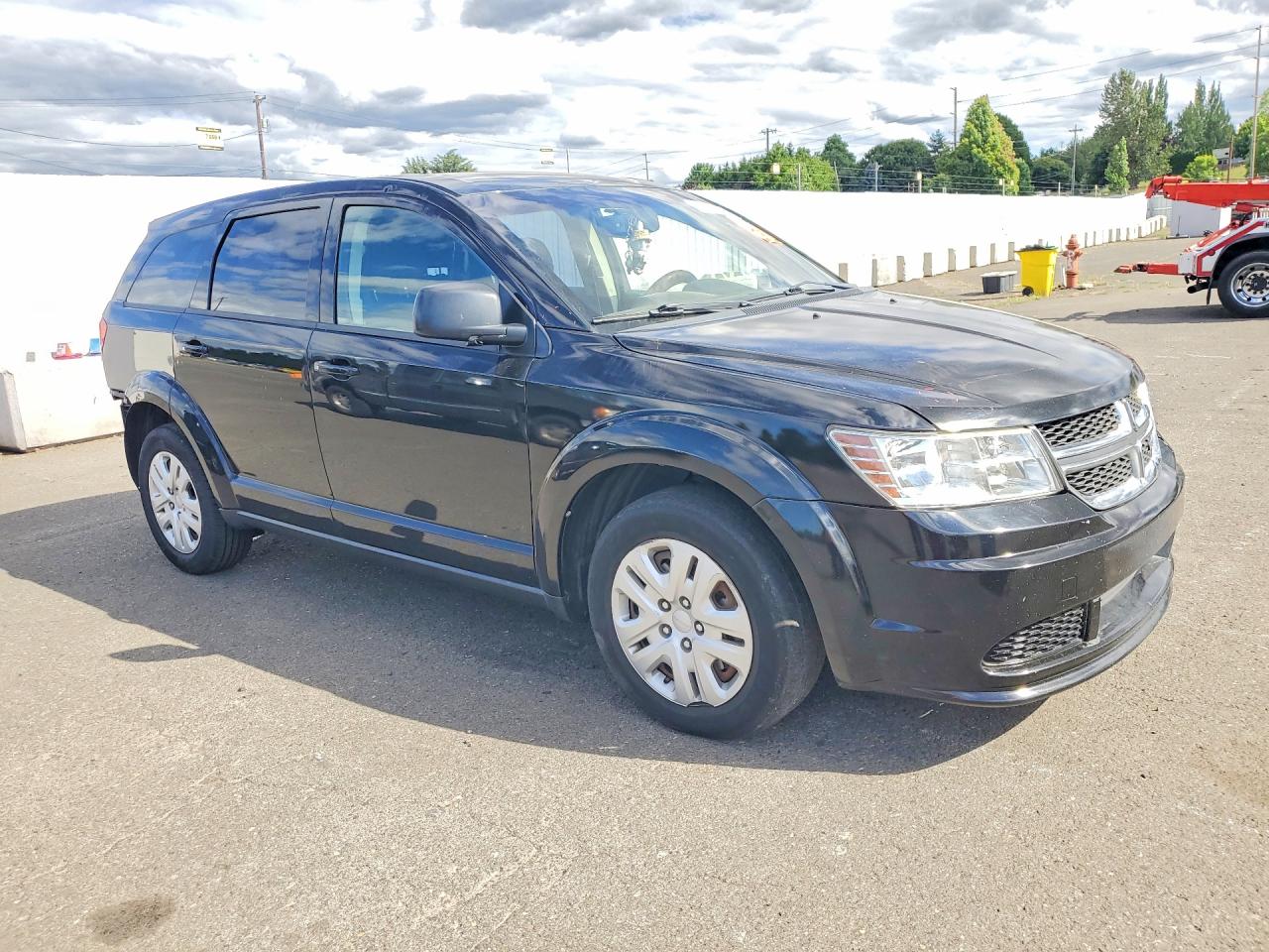 2015 Dodge Journey Se Black vin: 3C4PDCAB0FT587204