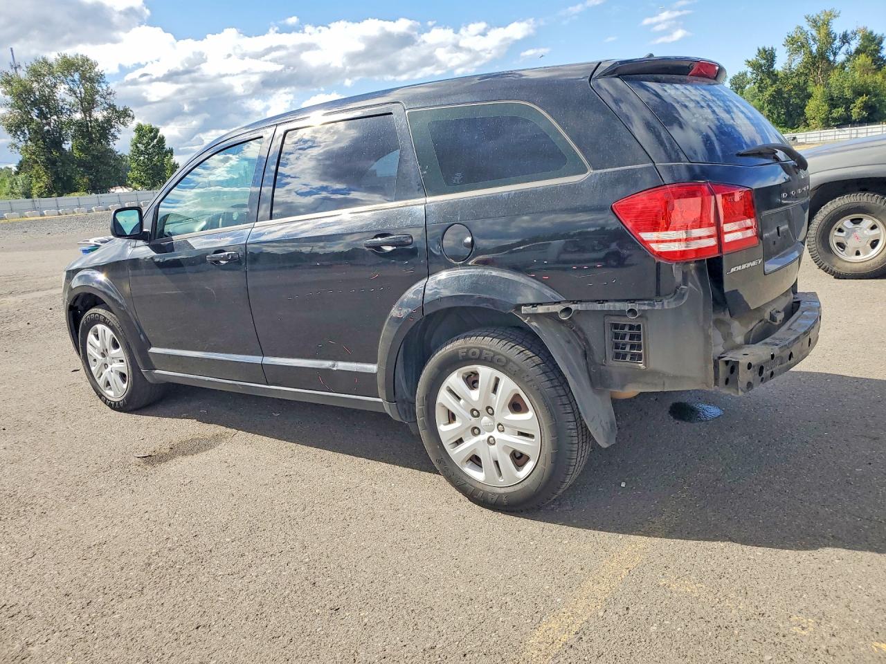2015 Dodge Journey Se Black vin: 3C4PDCAB0FT587204