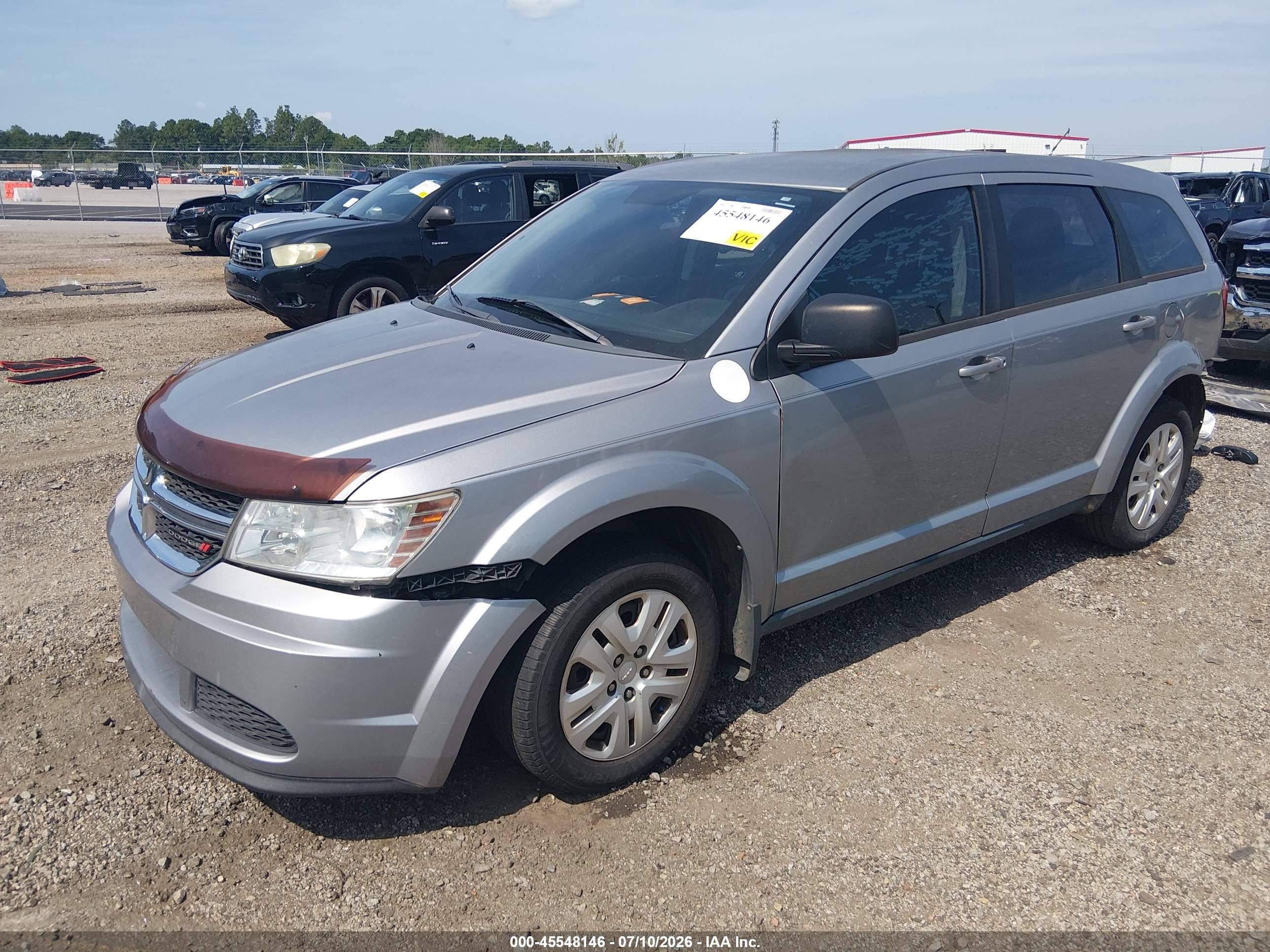 2015 Dodge Journey American Value Pkg Gray vin: 3C4PDCAB0FT698514