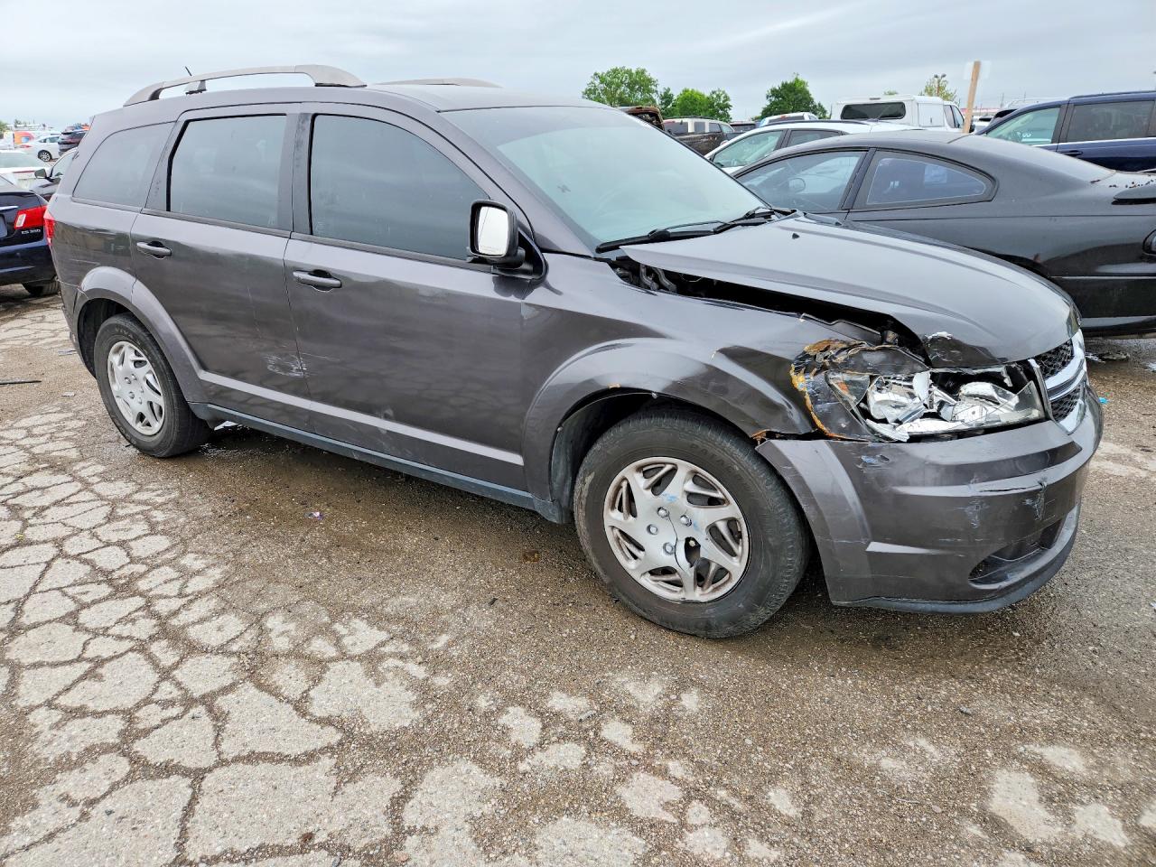 2015 Dodge Journey Se Black vin: 3C4PDCAB0FT714467