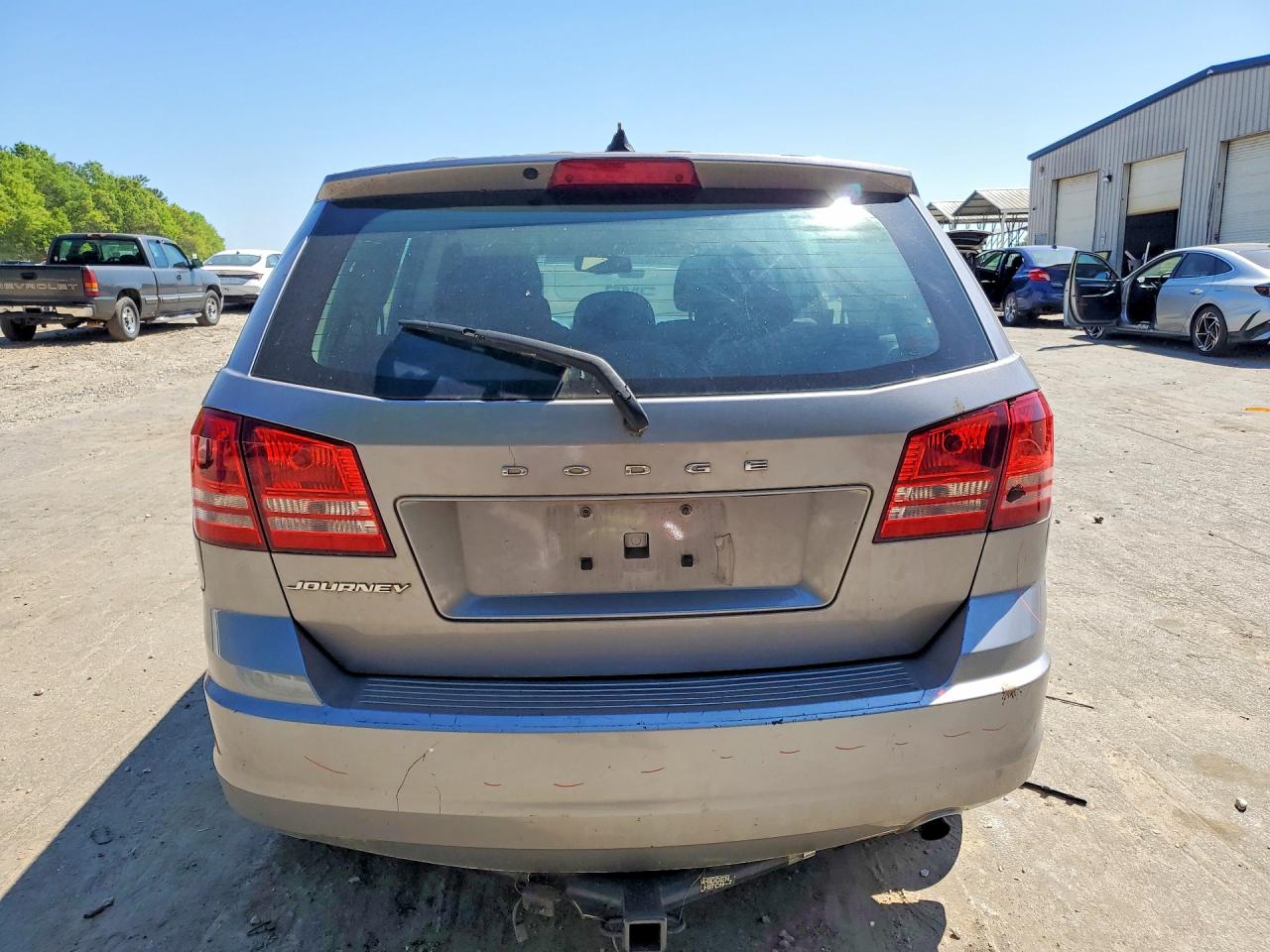 2015 Dodge Journey Se Silver vin: 3C4PDCAB0FT747078