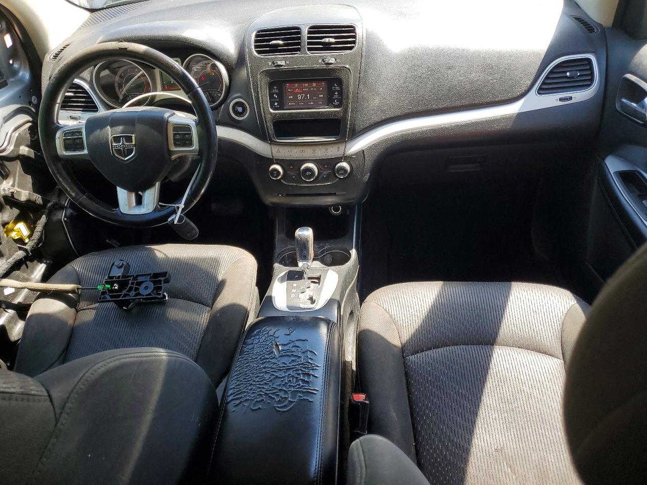 2015 Dodge Journey Se Silver vin: 3C4PDCAB0FT747078