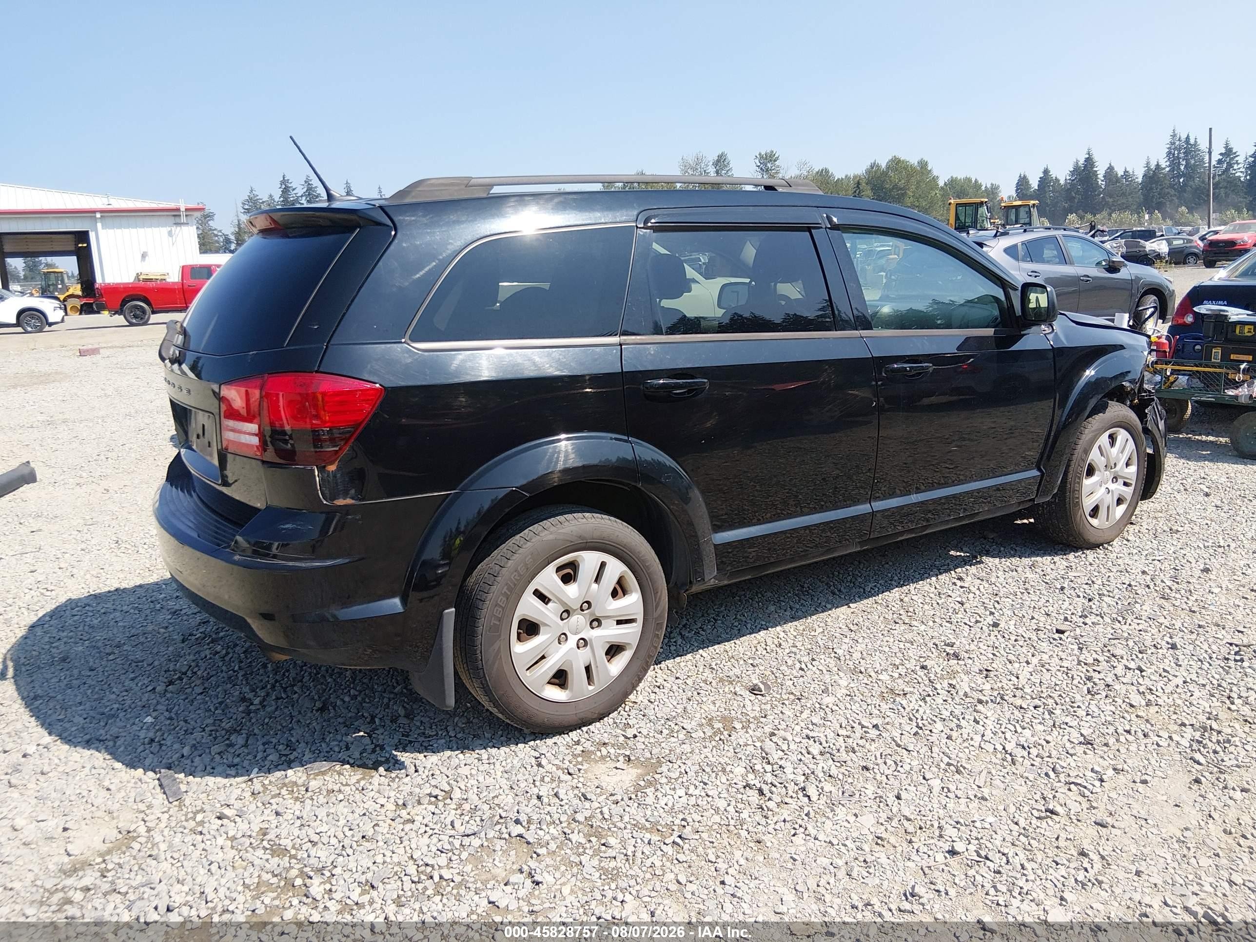 2016 Dodge Journey Se Черный vin: 3C4PDCAB0GT212625