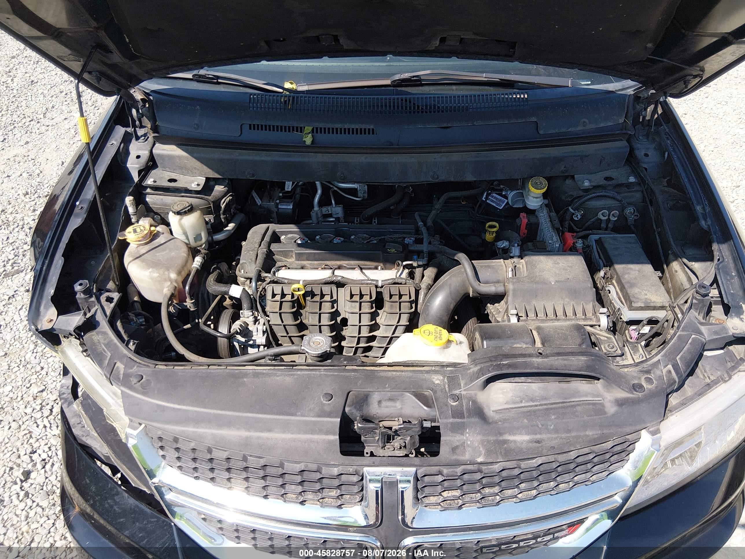 2016 Dodge Journey Se Черный vin: 3C4PDCAB0GT212625