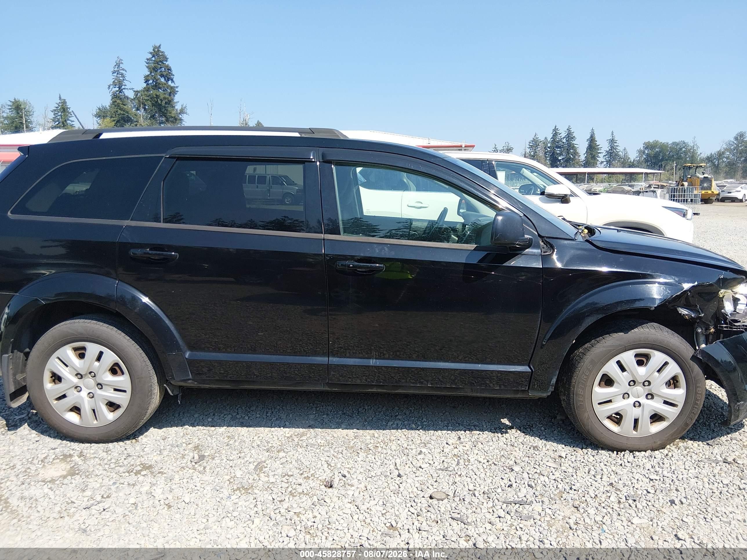 2016 Dodge Journey Se Черный vin: 3C4PDCAB0GT212625