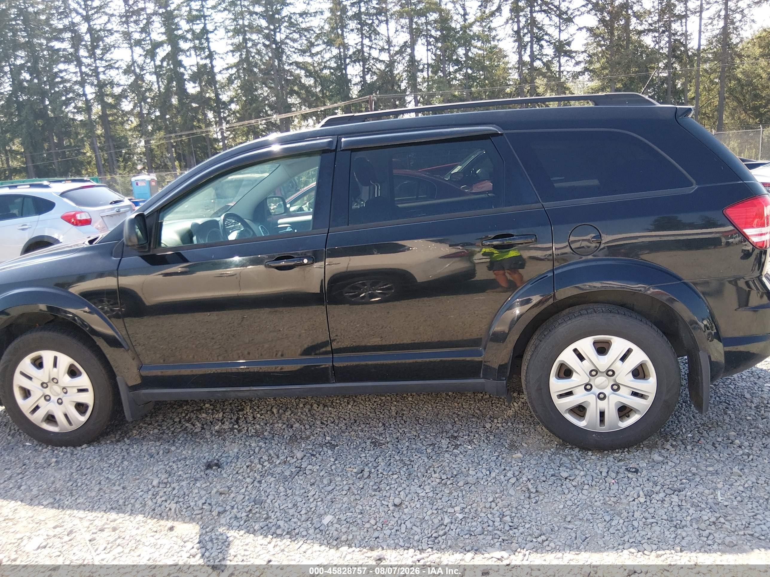 2016 Dodge Journey Se Черный vin: 3C4PDCAB0GT212625