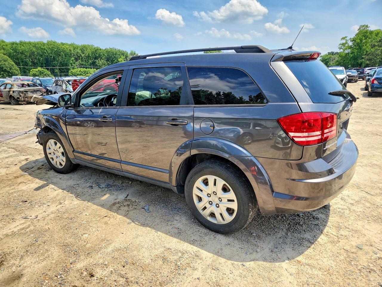 2017 Dodge Journey Se Черный vin: 3C4PDCAB0HT525742