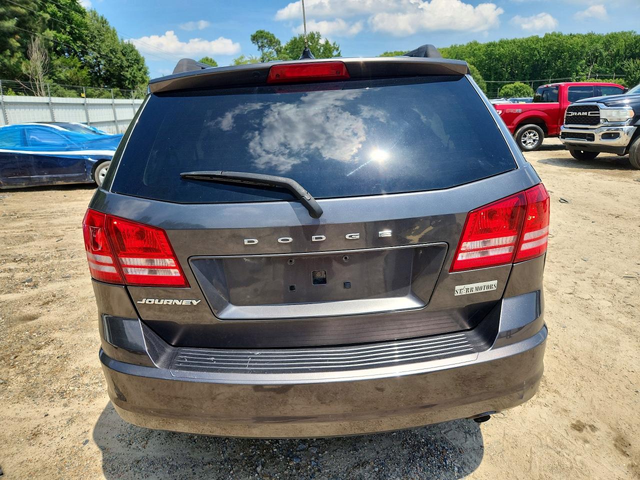2017 Dodge Journey Se Черный vin: 3C4PDCAB0HT525742