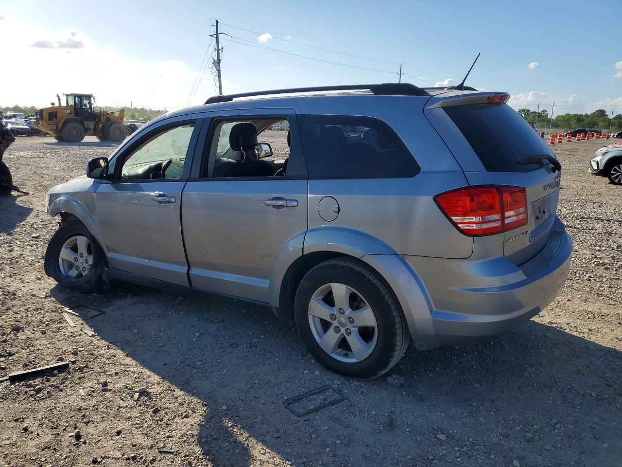2017 Dodge Journey Se Silver vin: 3C4PDCAB0HT545019