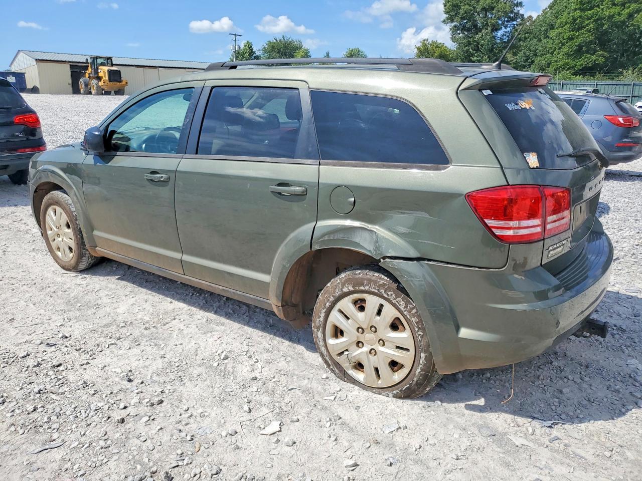 2018 Dodge Journey Se Green vin: 3C4PDCAB0JT208677