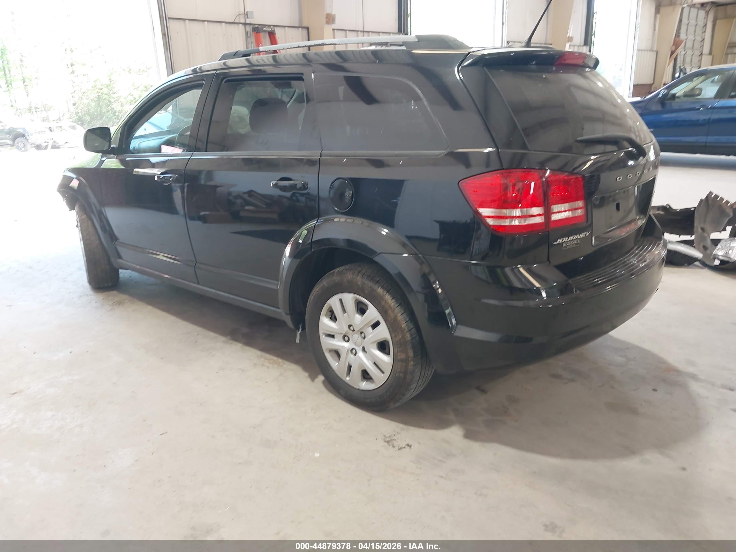 2018 Dodge Journey Se Black vin: 3C4PDCAB0JT294265