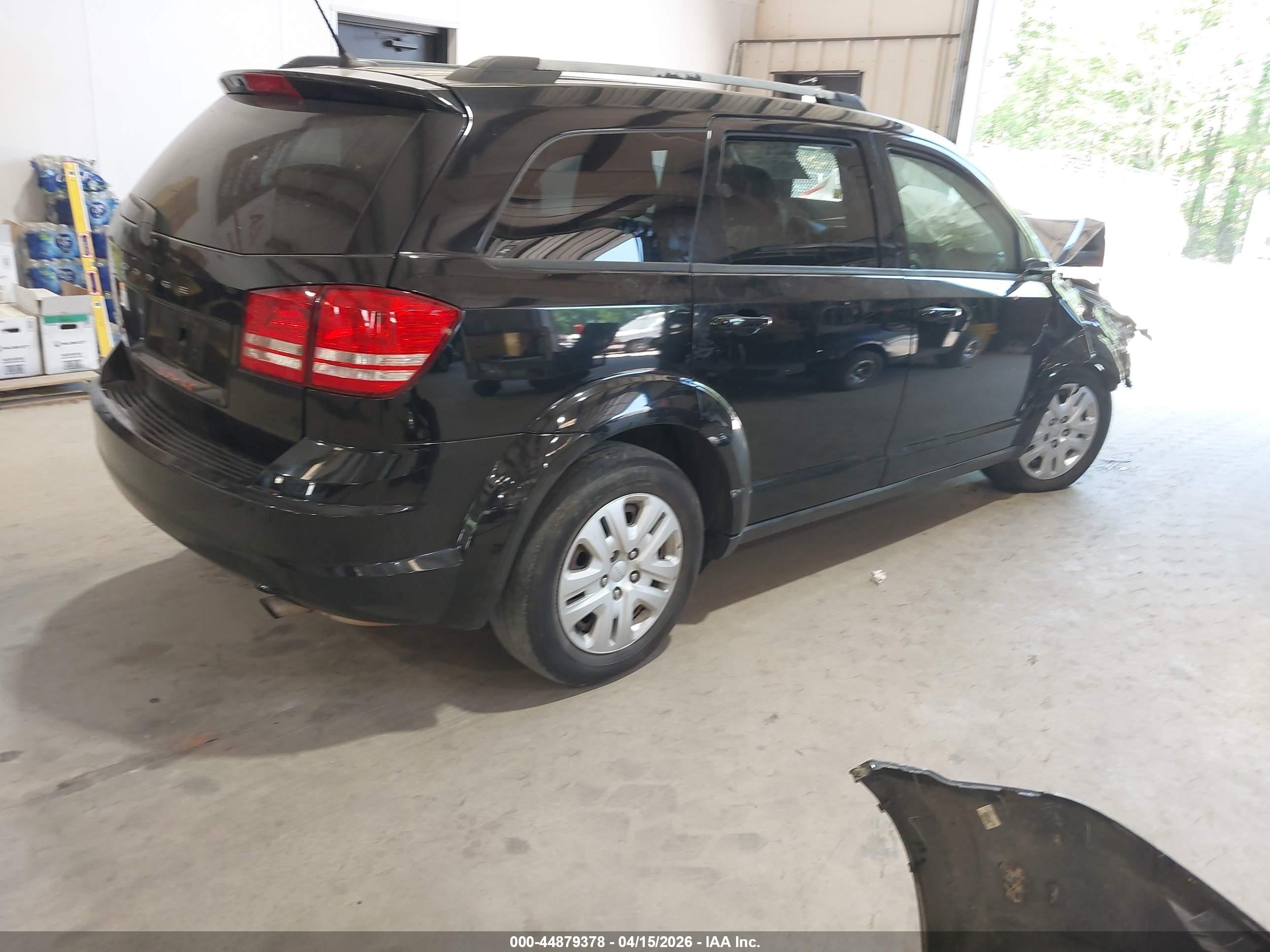 2018 Dodge Journey Se Black vin: 3C4PDCAB0JT294265