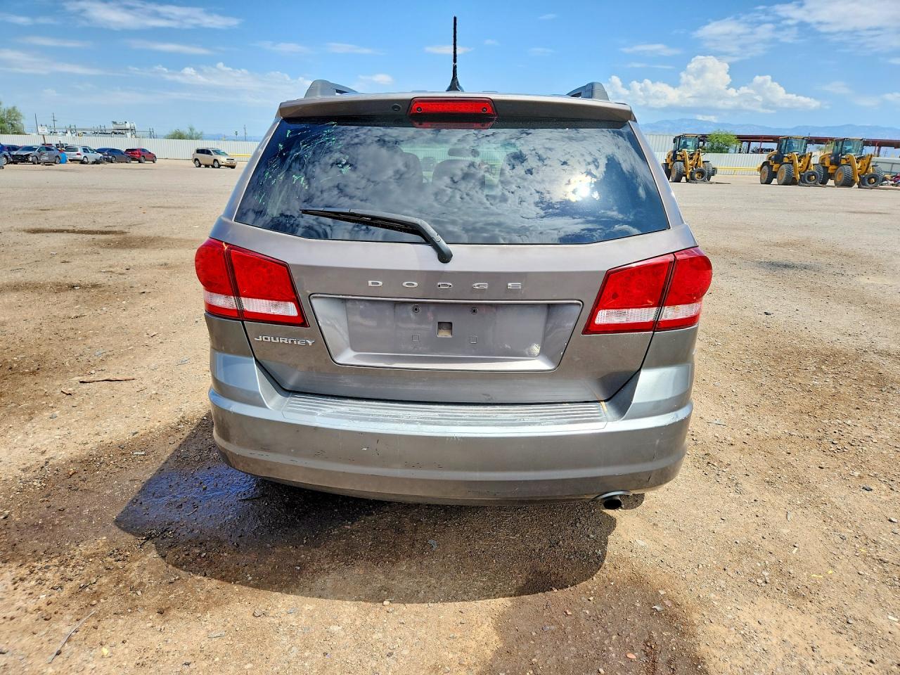 2012 Dodge Journey Gray vin: 3C4PDCAB1CT168175