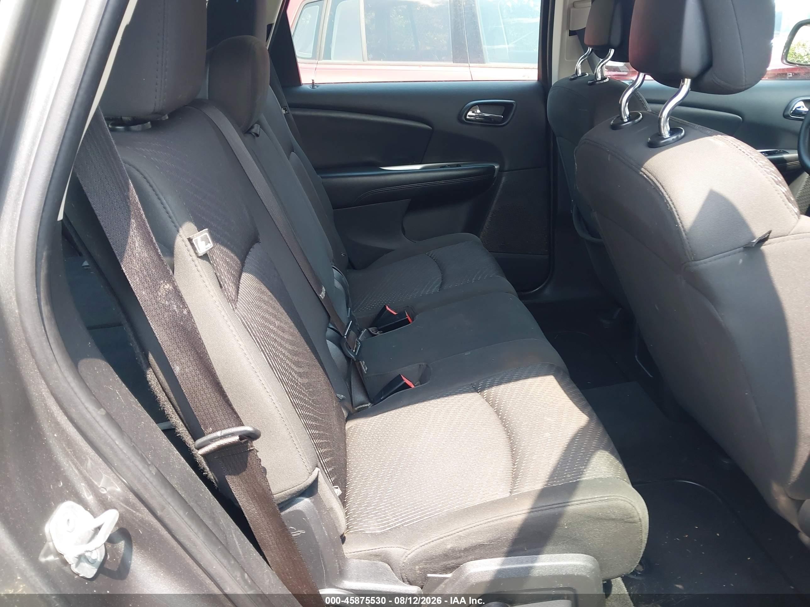 2012 Dodge Journey Se/avp Gray vin: 3C4PDCAB1CT203748