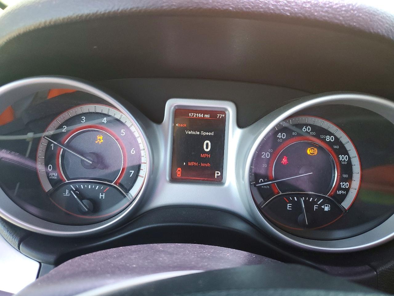 2012 Dodge Journey Se Orange vin: 3C4PDCAB1CT262007