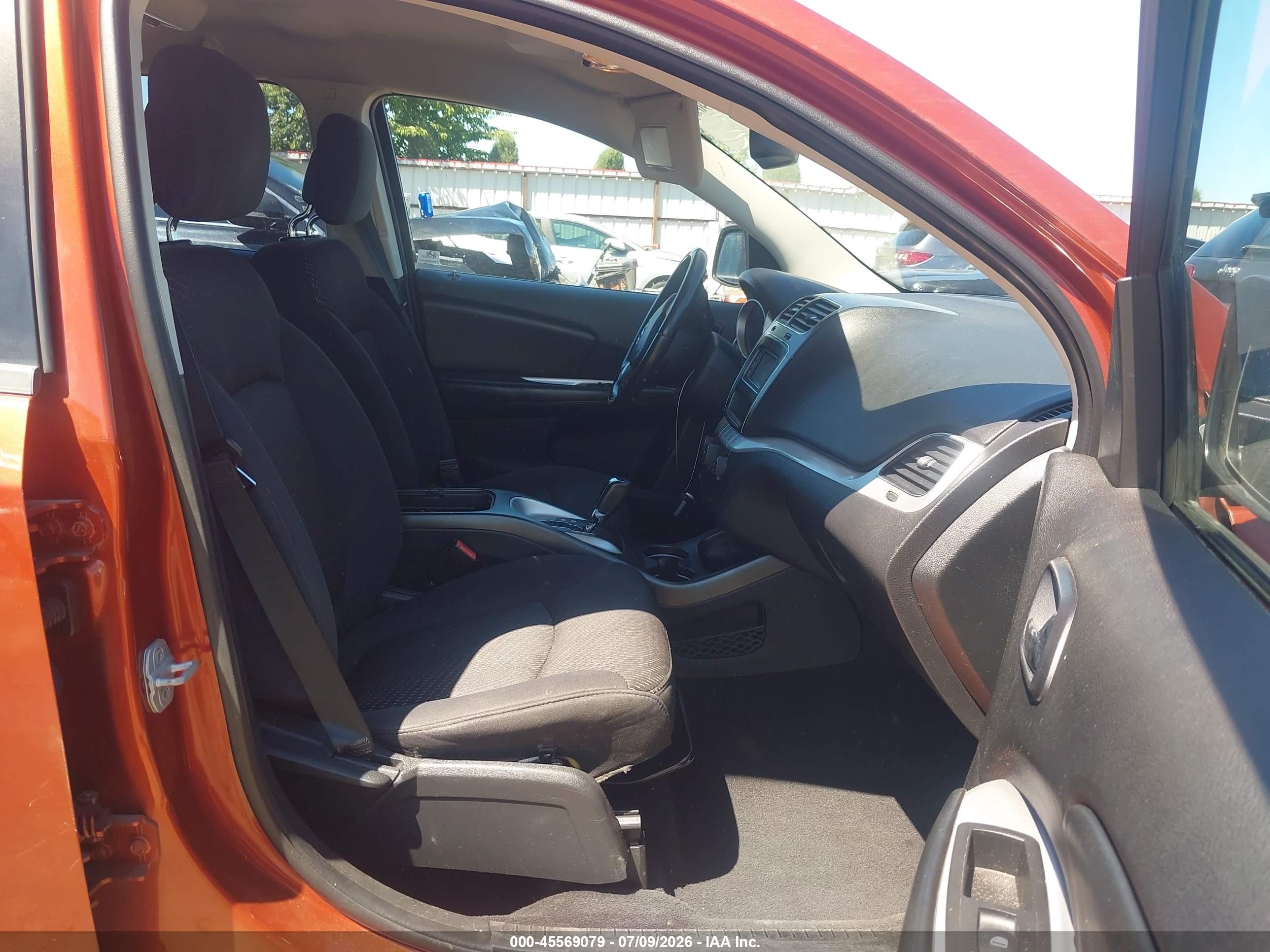 2012 Dodge Journey Se/avp Orange vin: 3C4PDCAB1CT275971
