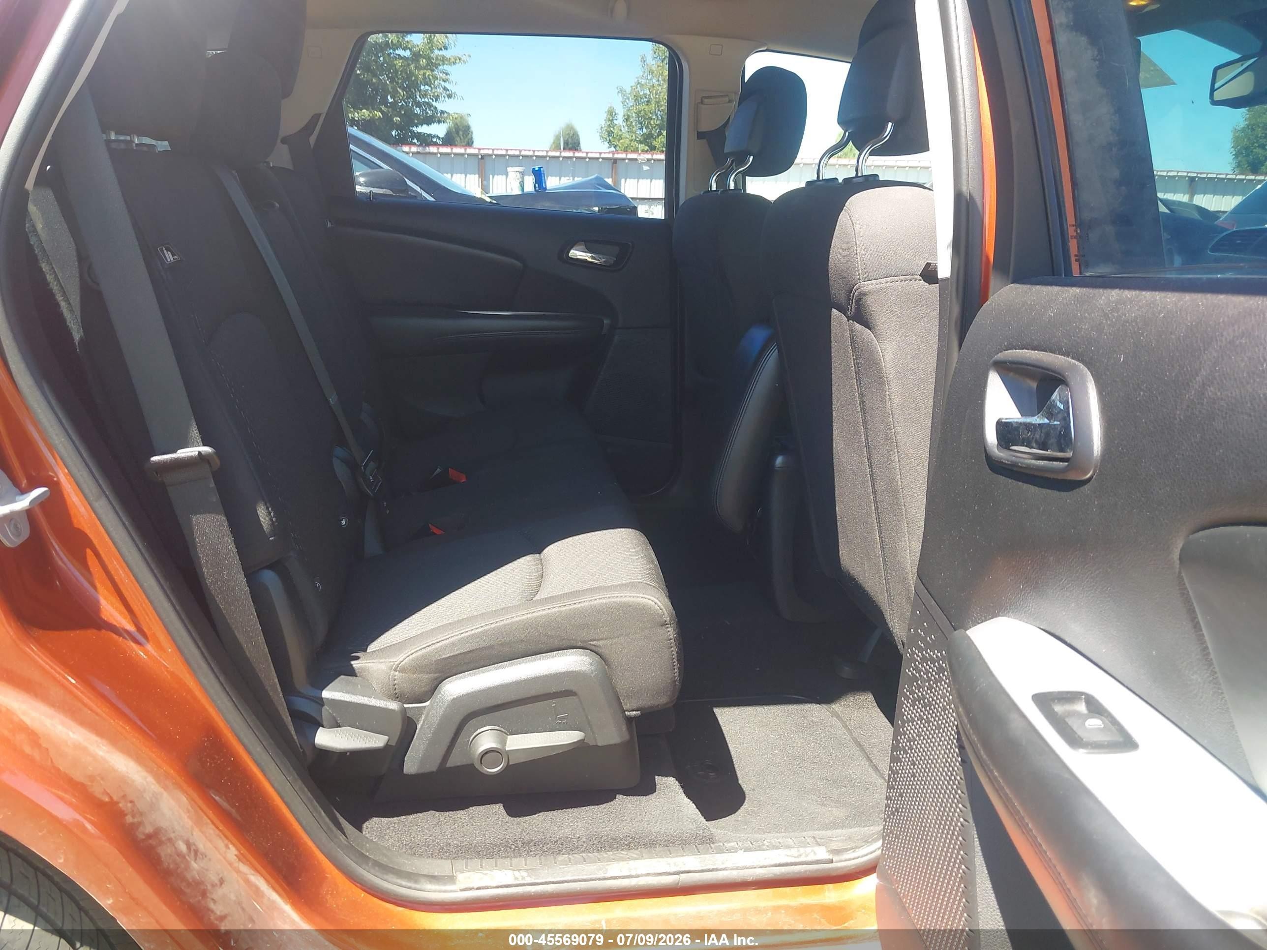 2012 Dodge Journey Se/avp Orange vin: 3C4PDCAB1CT275971