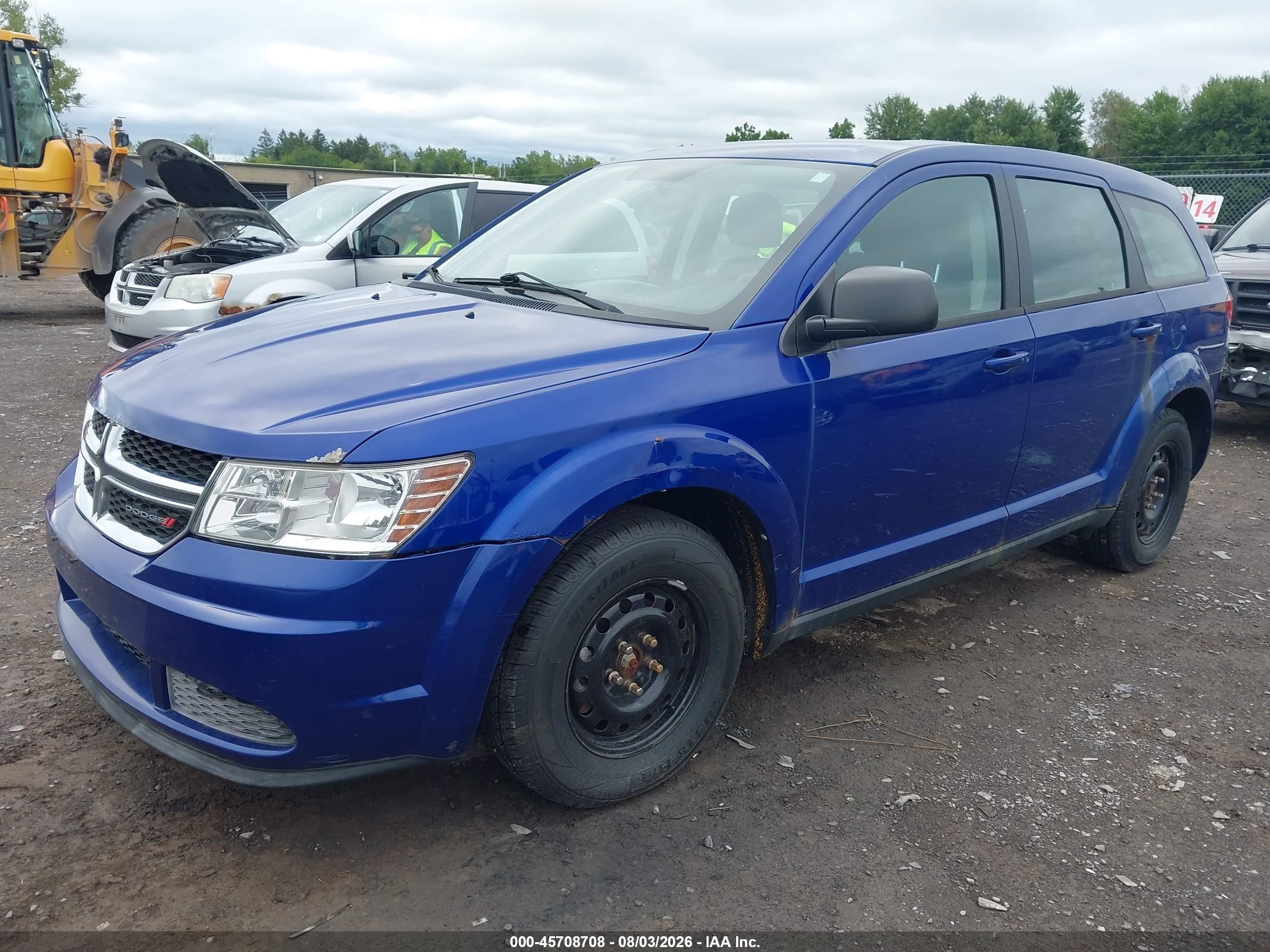 2012 Dodge Journey Se/avp Blue vin: 3C4PDCAB1CT304661
