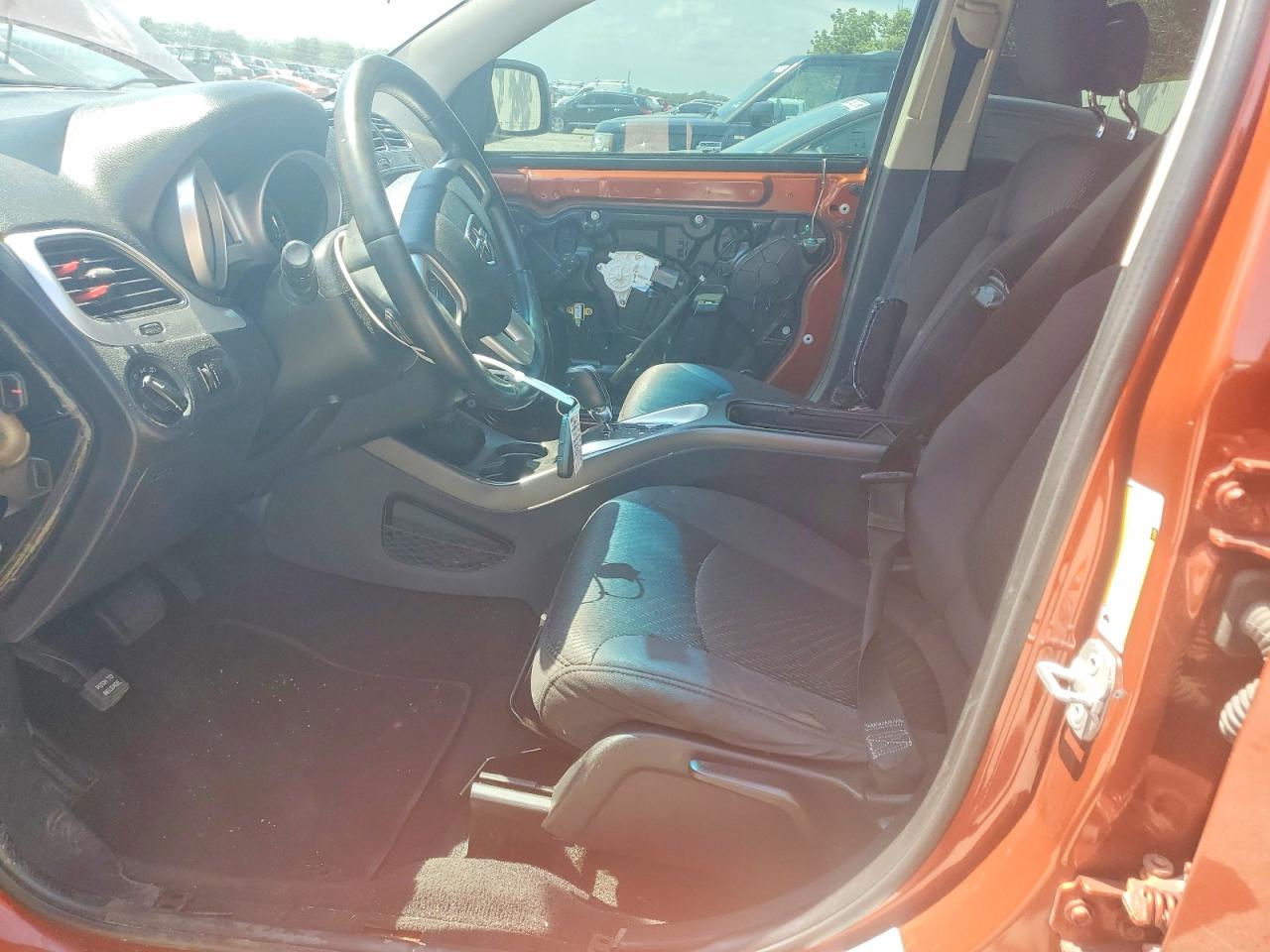 2013 Dodge Journey Se Orange vin: 3C4PDCAB1DT530474