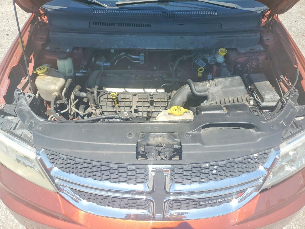2013 Dodge Journey Se Orange vin: 3C4PDCAB1DT530474