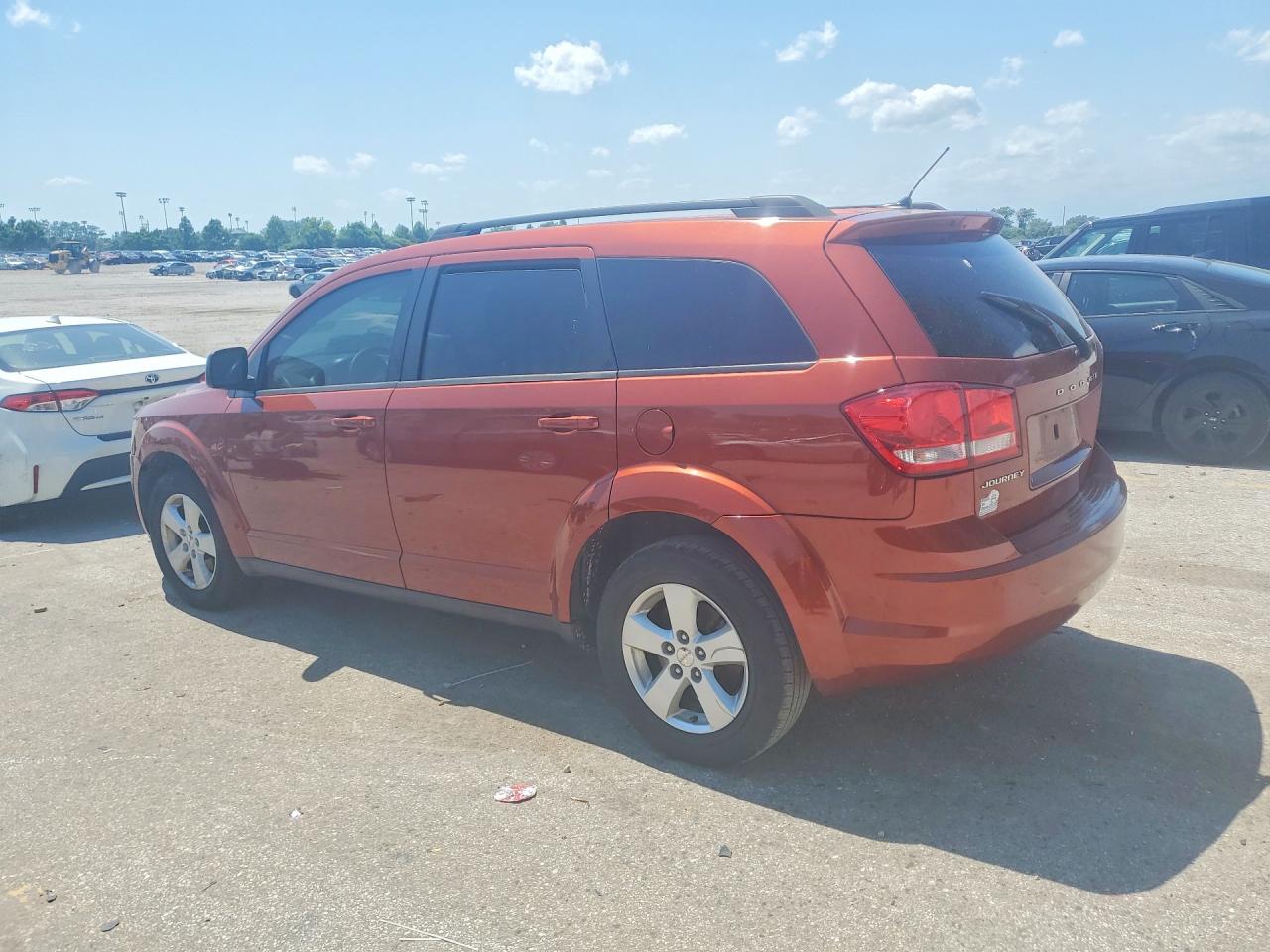 2013 Dodge Journey Se Orange vin: 3C4PDCAB1DT530474