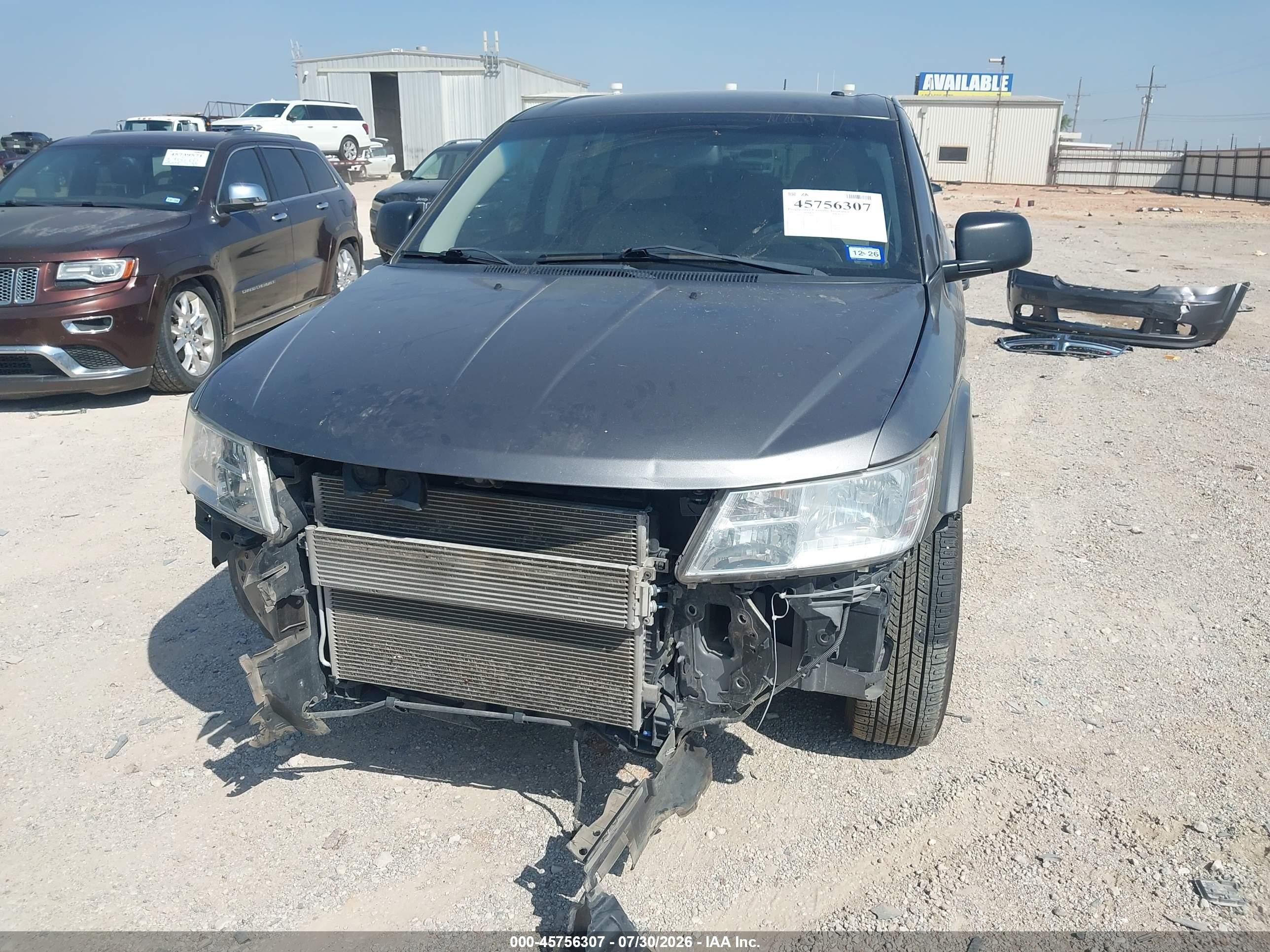 2013 Dodge Journey American Value Pkg Gray vin: 3C4PDCAB1DT584552