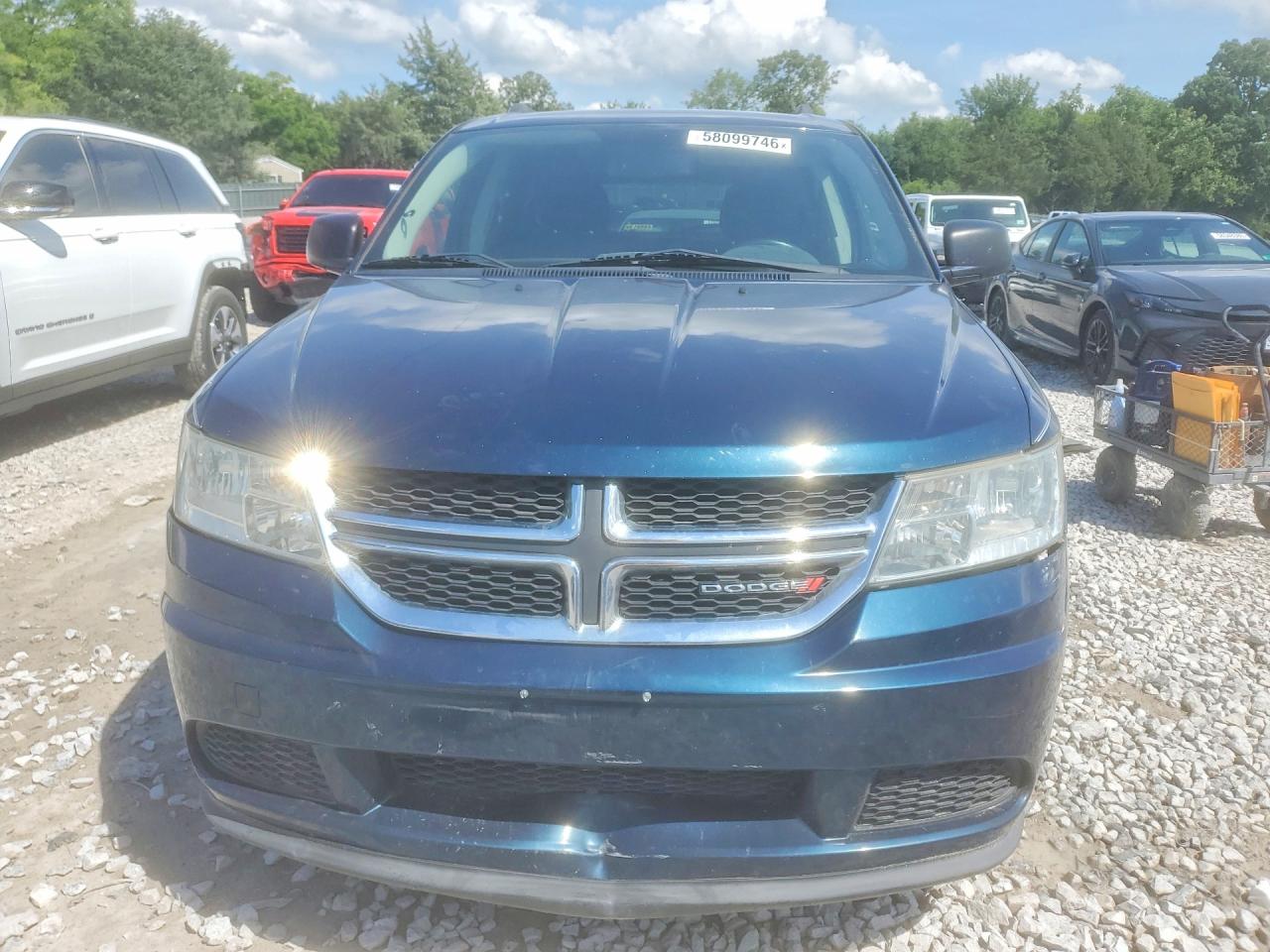 2013 Dodge Journey Se Blue vin: 3C4PDCAB1DT631224