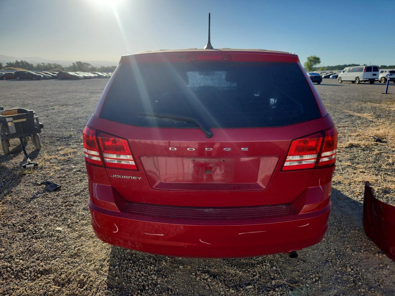 2013 Dodge Journey Se Красный vin: 3C4PDCAB1DT721554