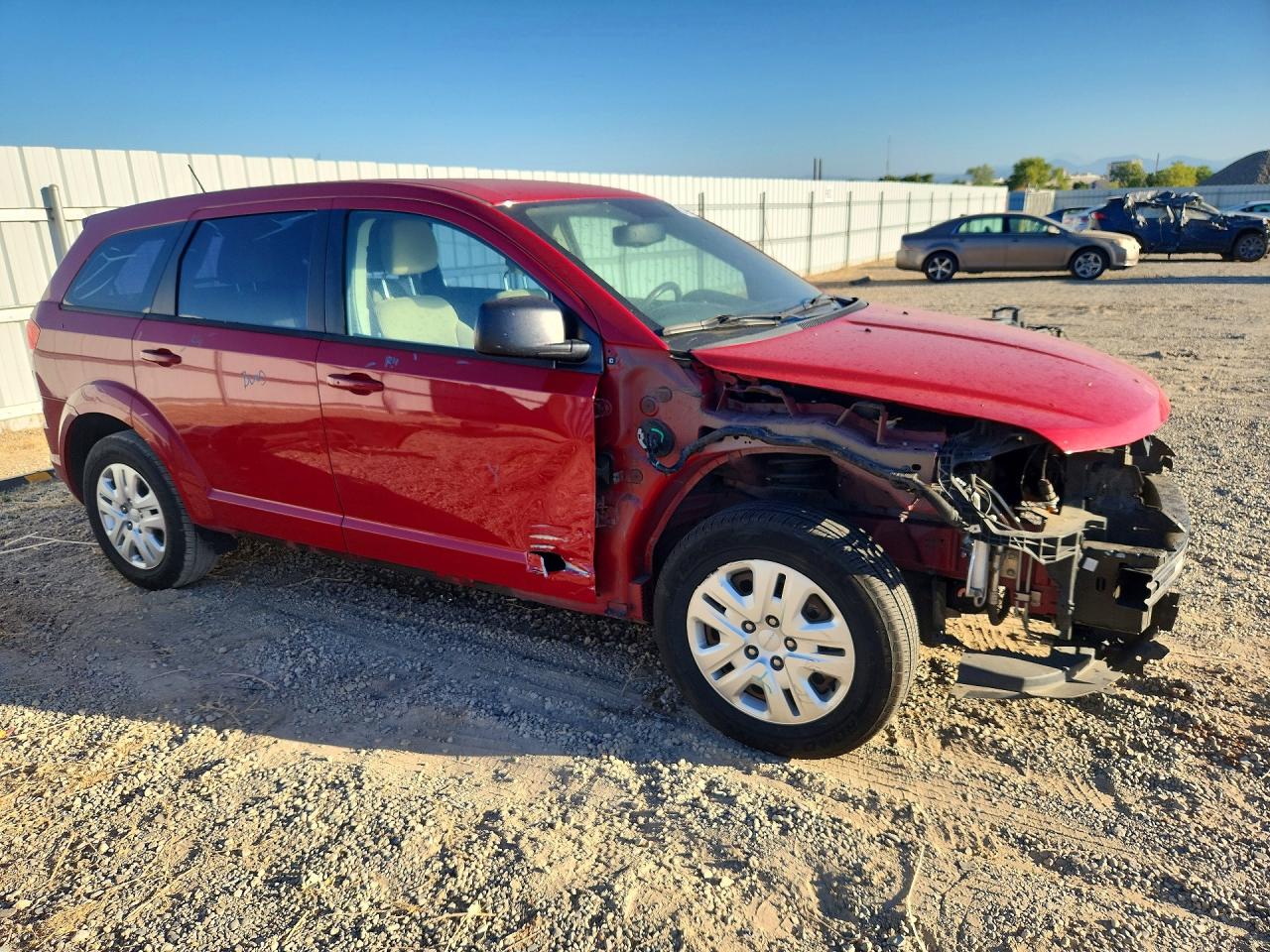 2013 Dodge Journey Se Красный vin: 3C4PDCAB1DT721554