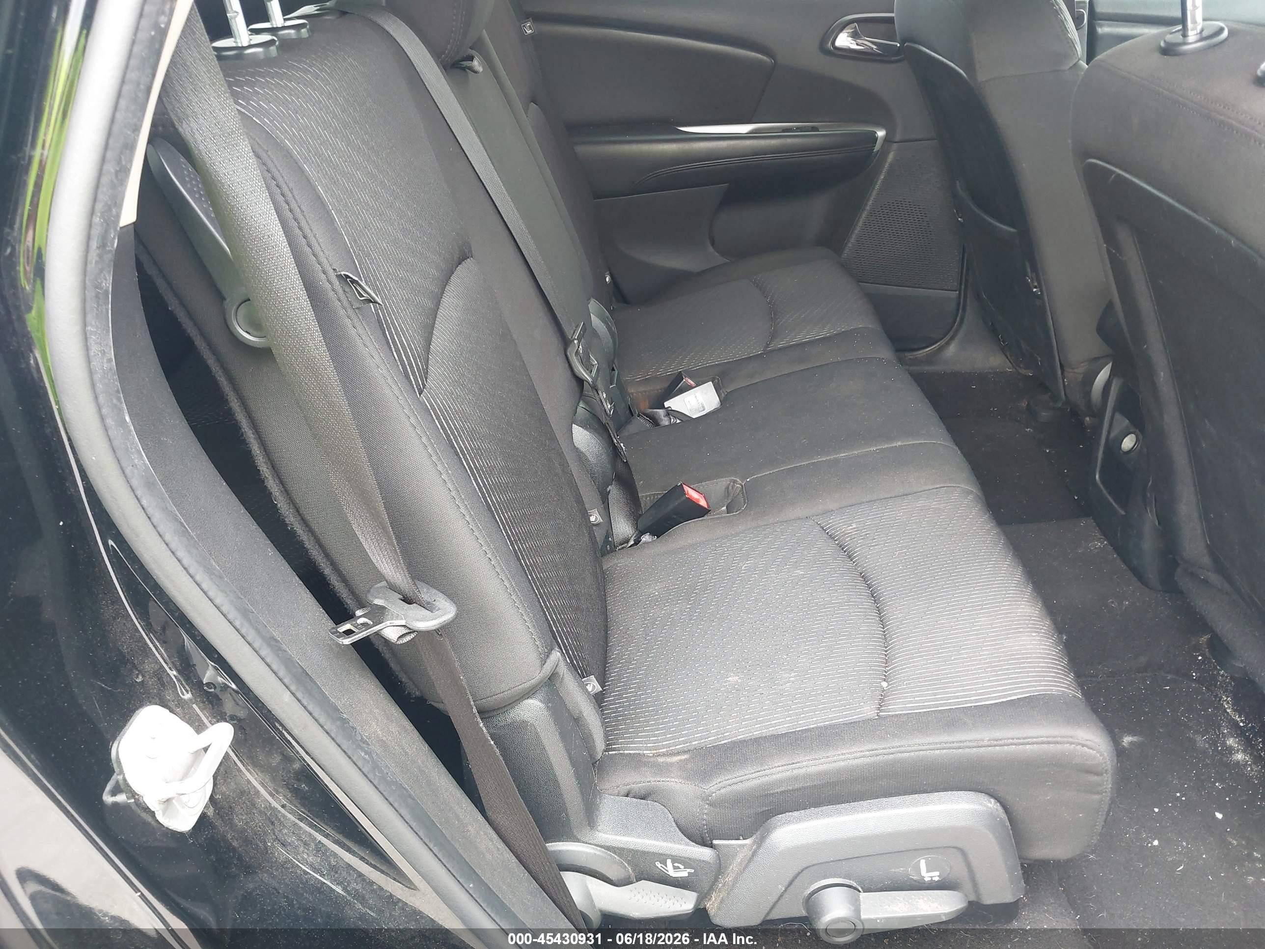 2014 Dodge Journey Se Black vin: 3C4PDCAB1ET218320