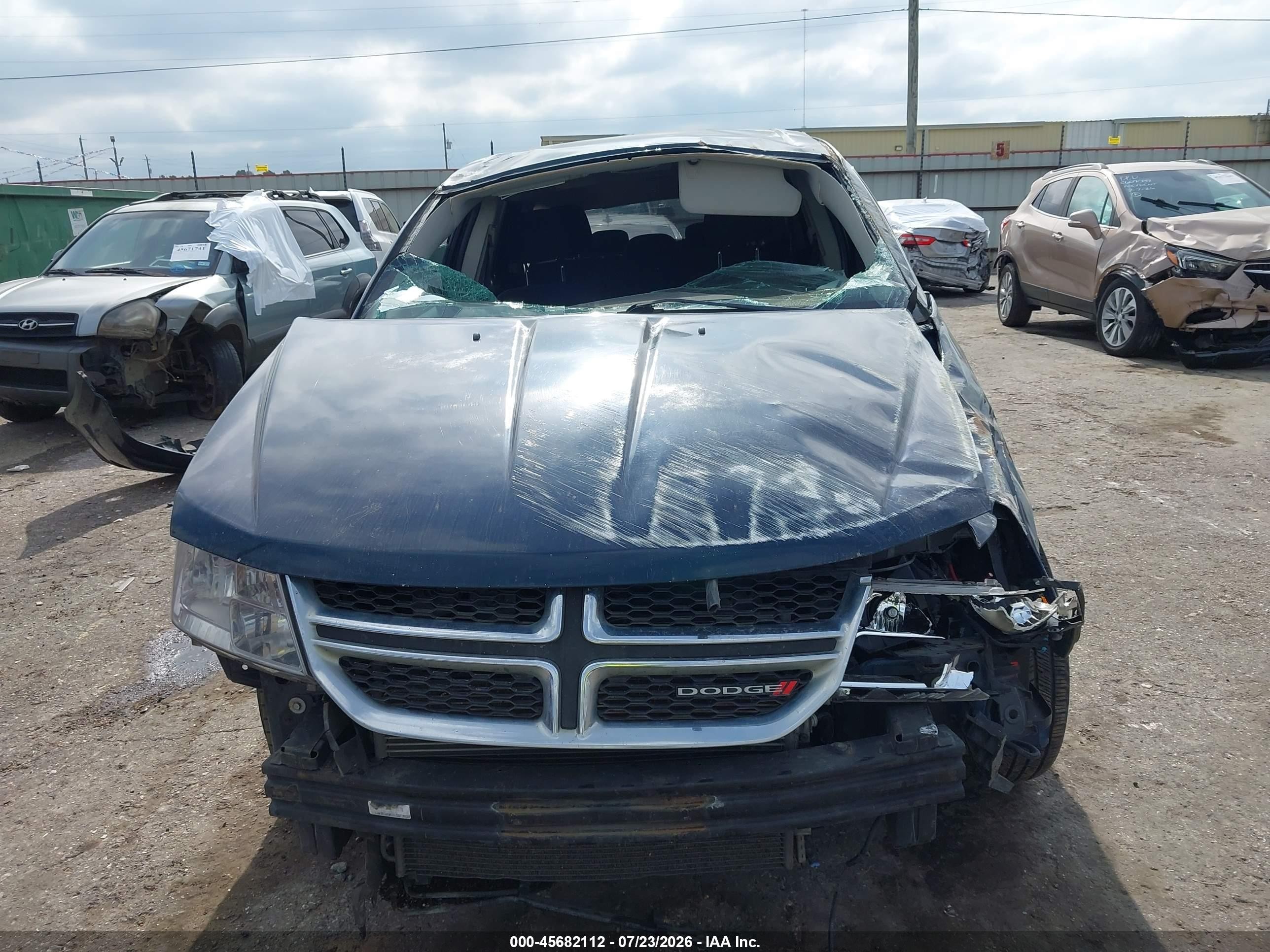 2014 Dodge Journey American Value Pkg Blue vin: 3C4PDCAB1ET241273