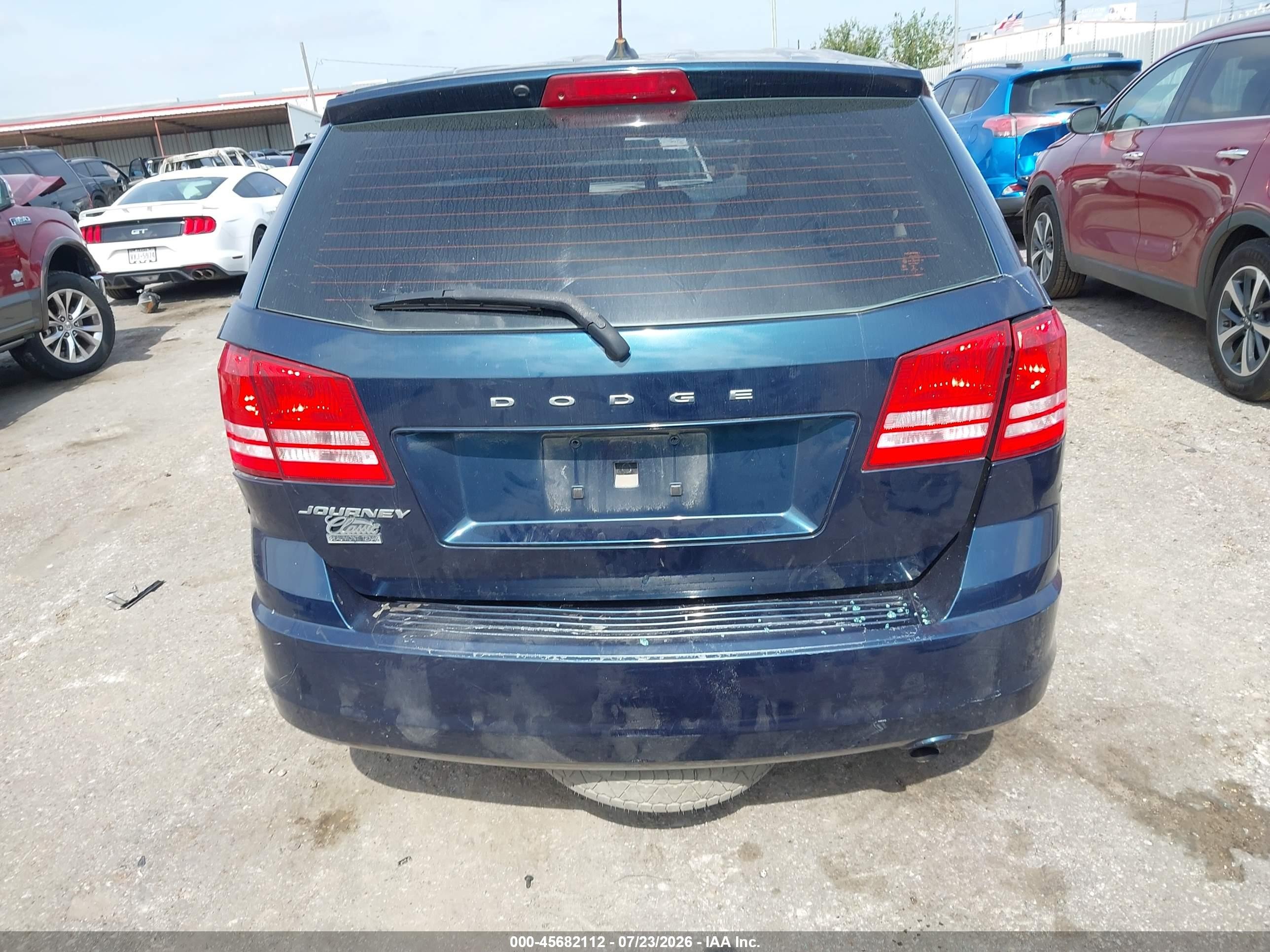 2014 Dodge Journey American Value Pkg Blue vin: 3C4PDCAB1ET241273
