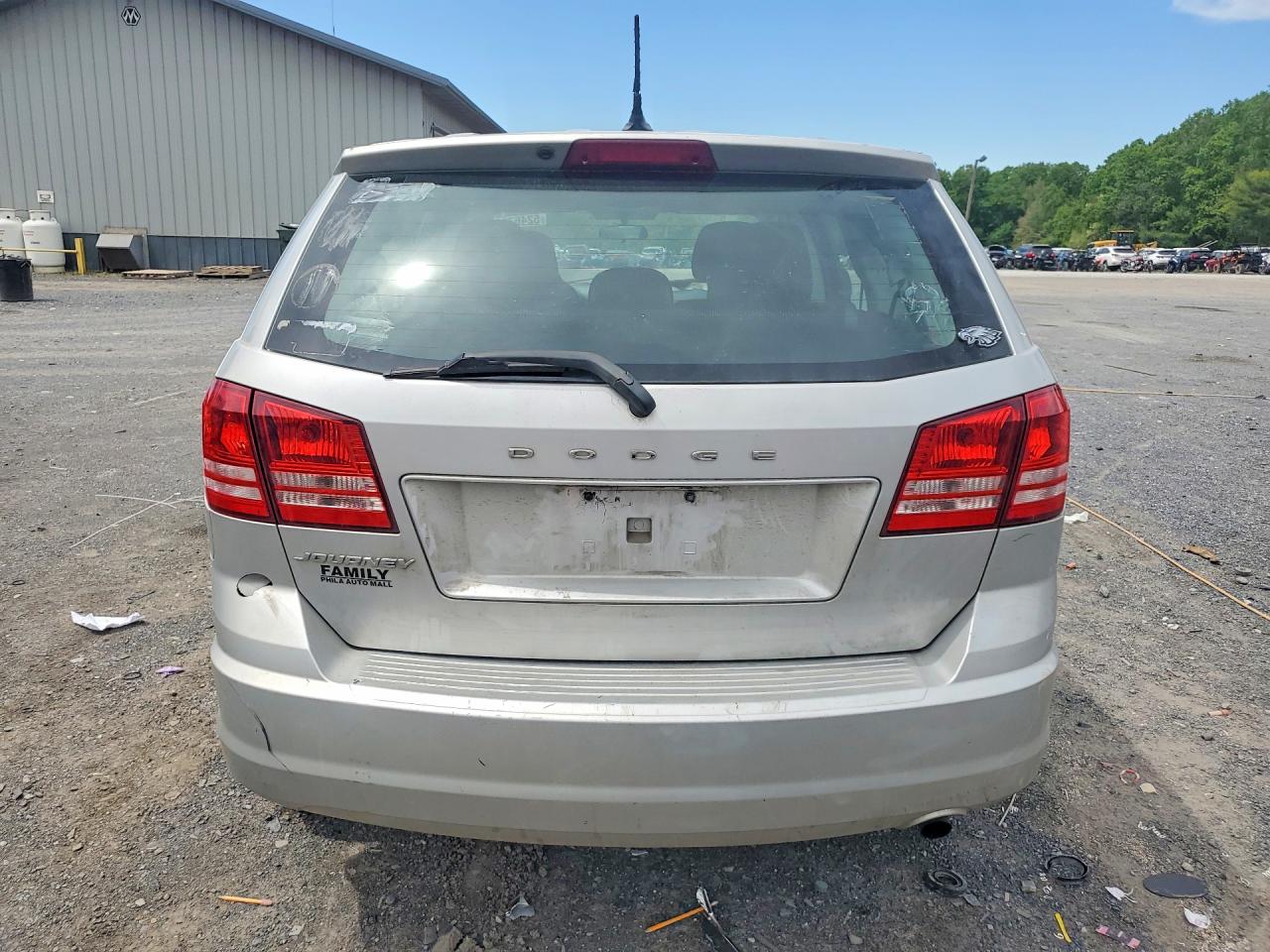 2014 Dodge Journey Se Silver vin: 3C4PDCAB1ET256615
