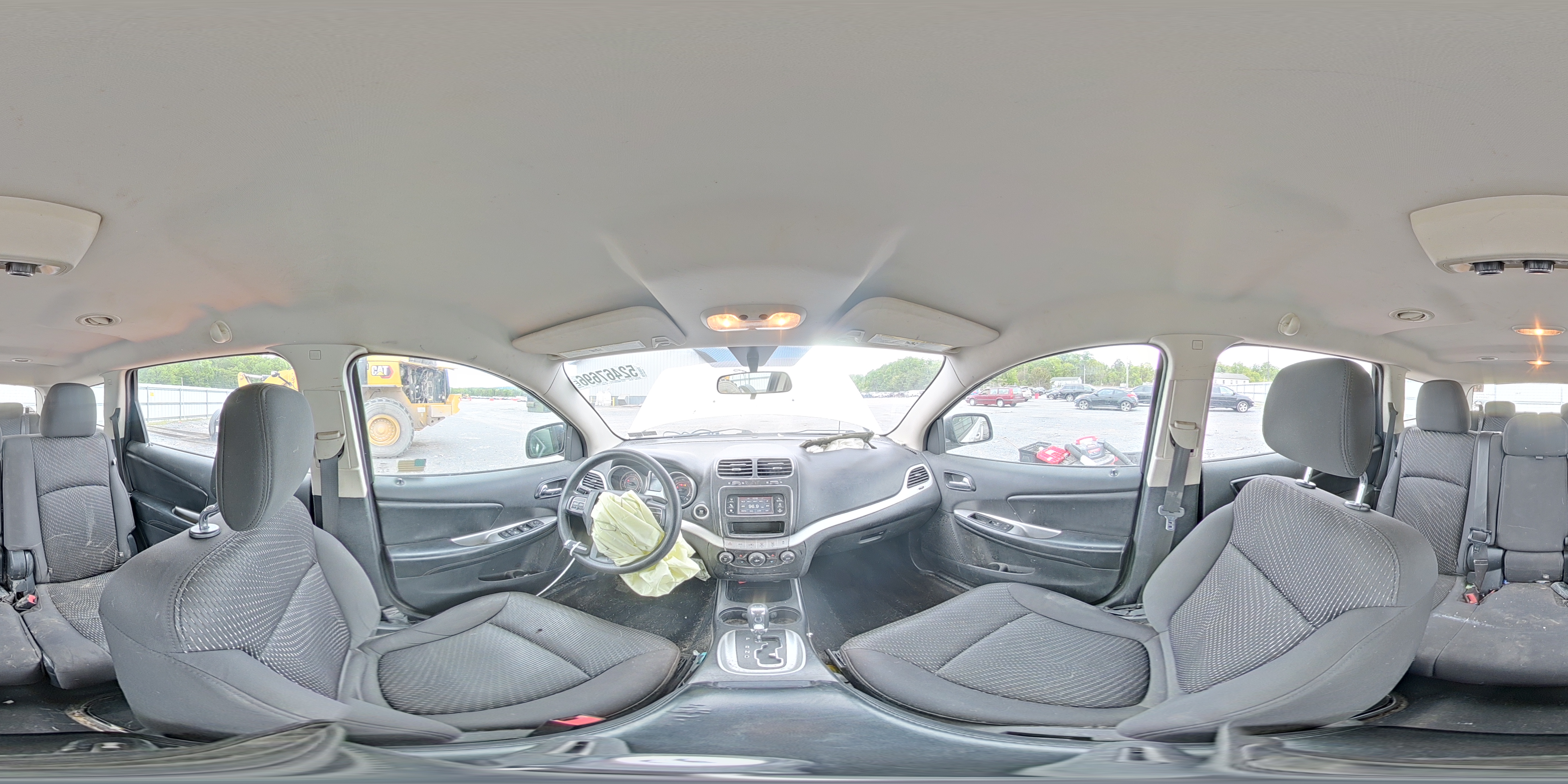 2014 Dodge Journey Se Silver vin: 3C4PDCAB1ET256615