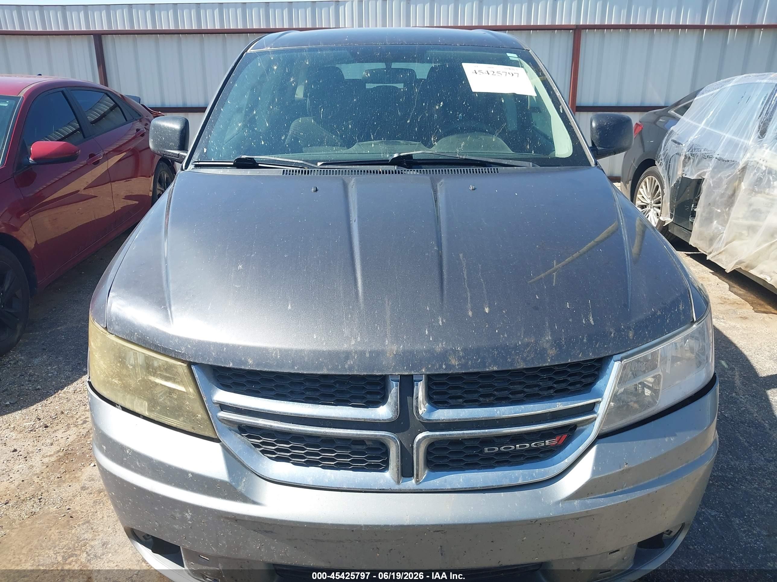 2014 Dodge Journey American Value Pkg Gray vin: 3C4PDCAB1ET268442