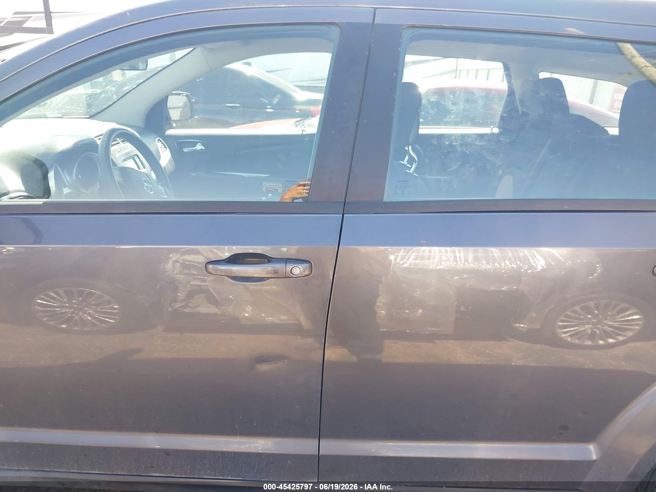 2014 Dodge Journey American Value Pkg Gray vin: 3C4PDCAB1ET268442