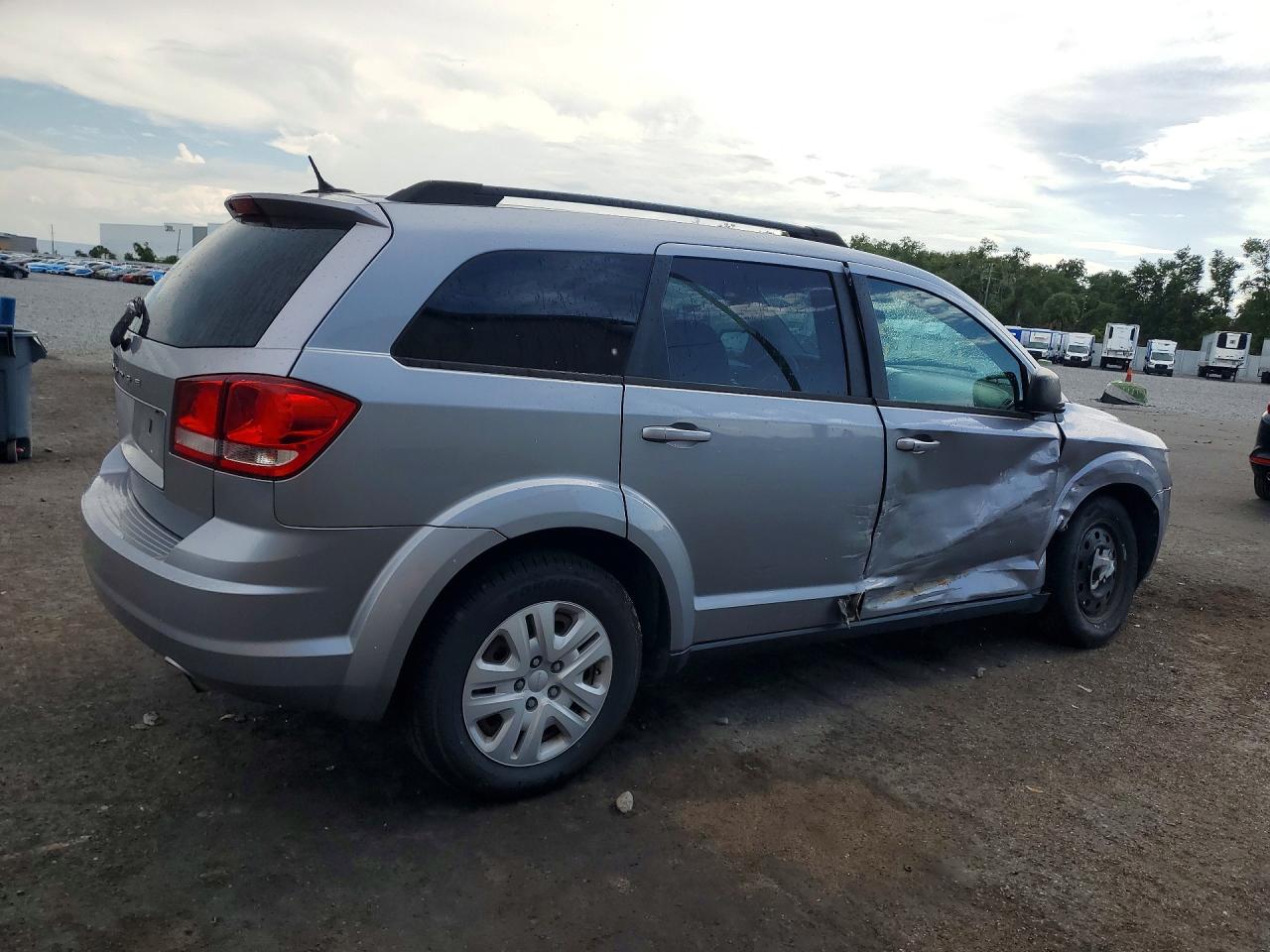 2015 Dodge Journey Se Silver vin: 3C4PDCAB1FT521700