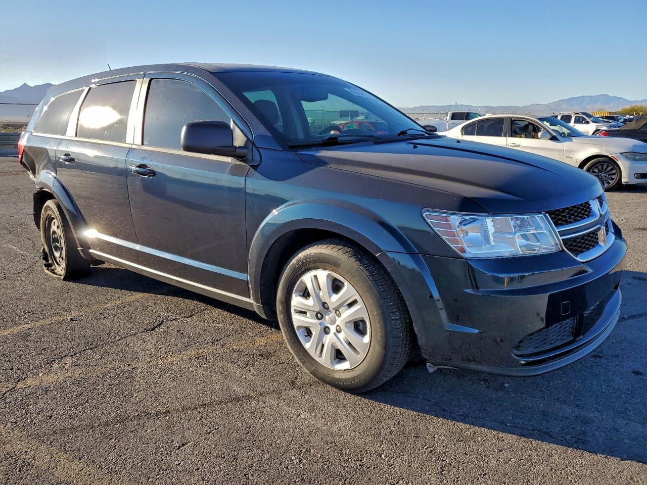 2015 Dodge Journey Se Blue vin: 3C4PDCAB1FT548606