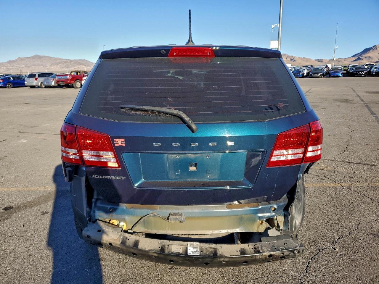 2015 Dodge Journey Se Blue vin: 3C4PDCAB1FT548606